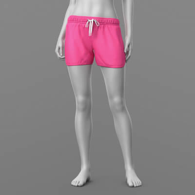 Sports Shorts 02v G8 Female