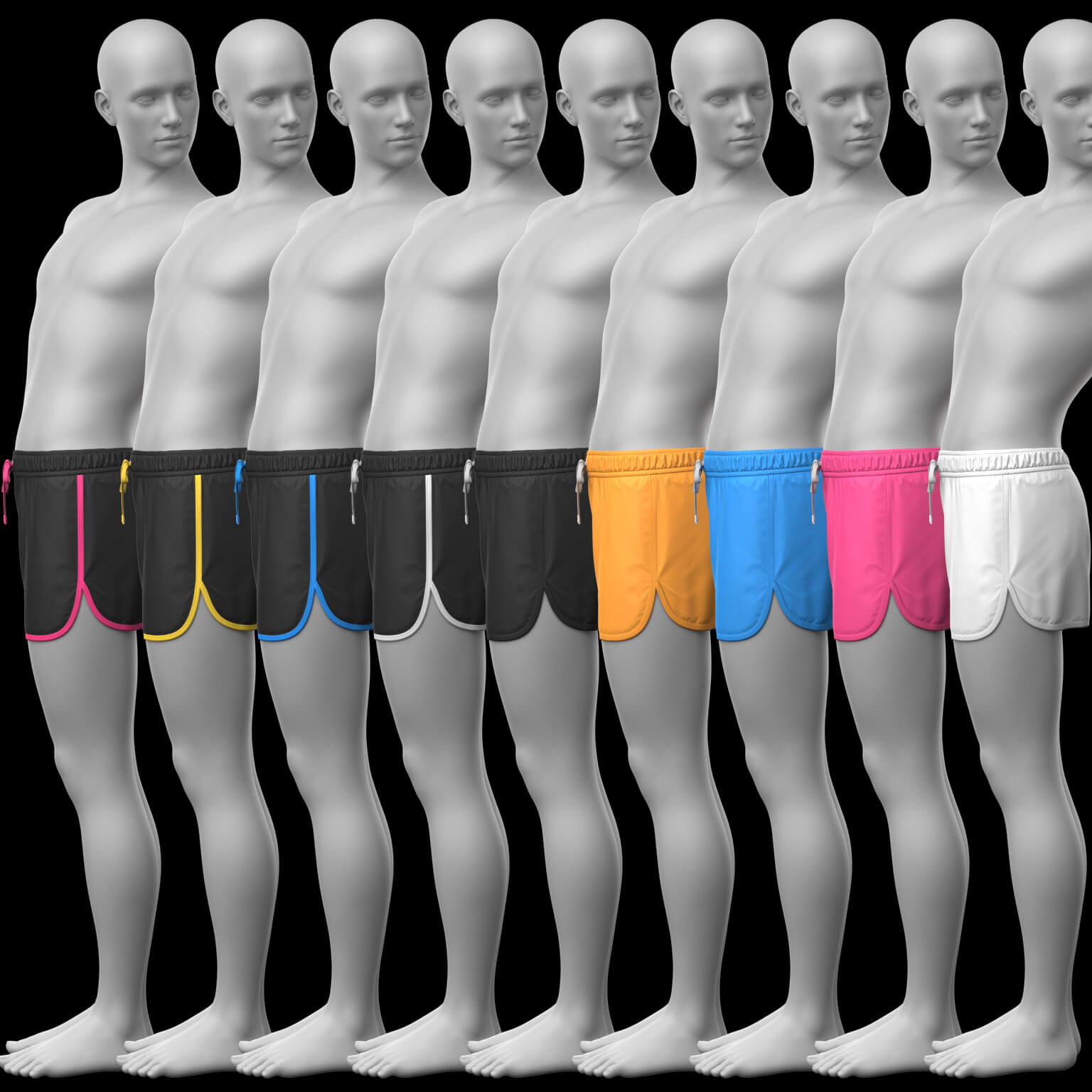 Sports Shorts 02v G8 Male Daz Content
