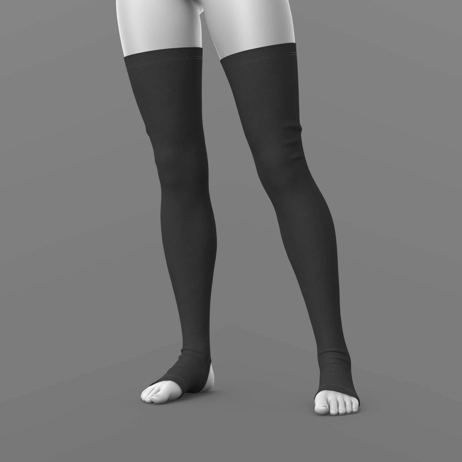 Oversize T-Shirt and Stockings 02v G8F Daz Content