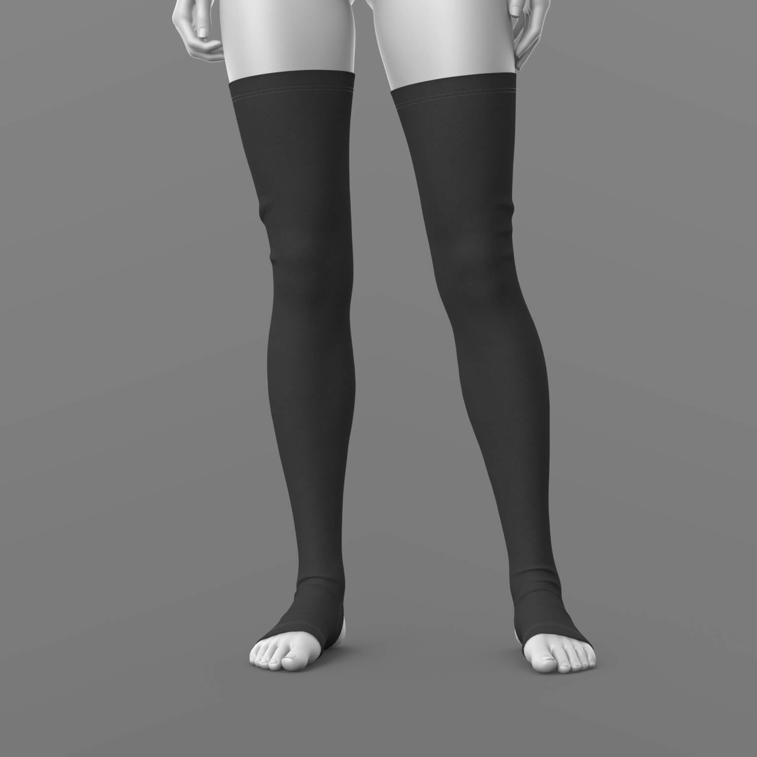 Oversize T-Shirt and Stockings 02v G8F Daz Content