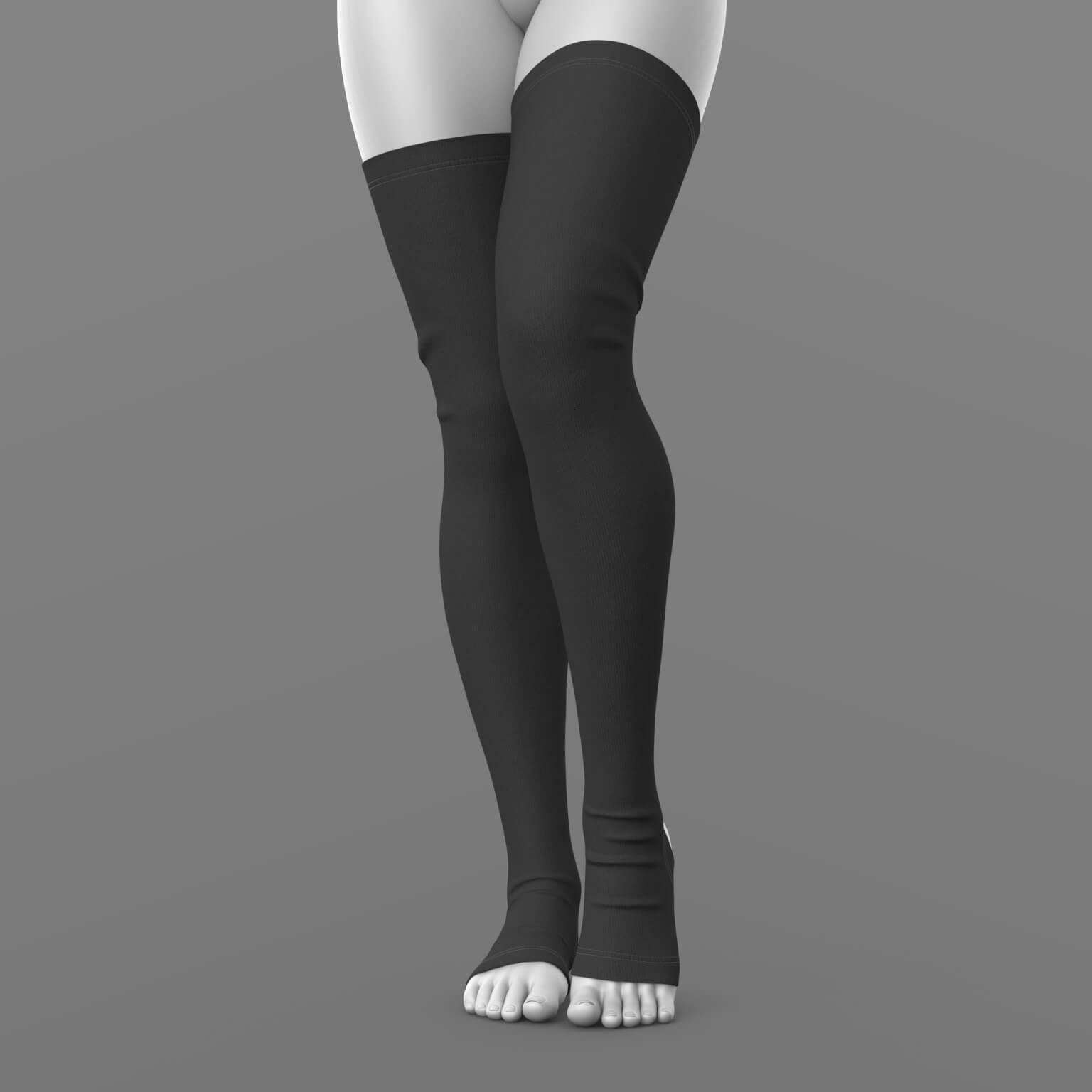 Oversize T-Shirt and Stockings 02v G8F Daz Content