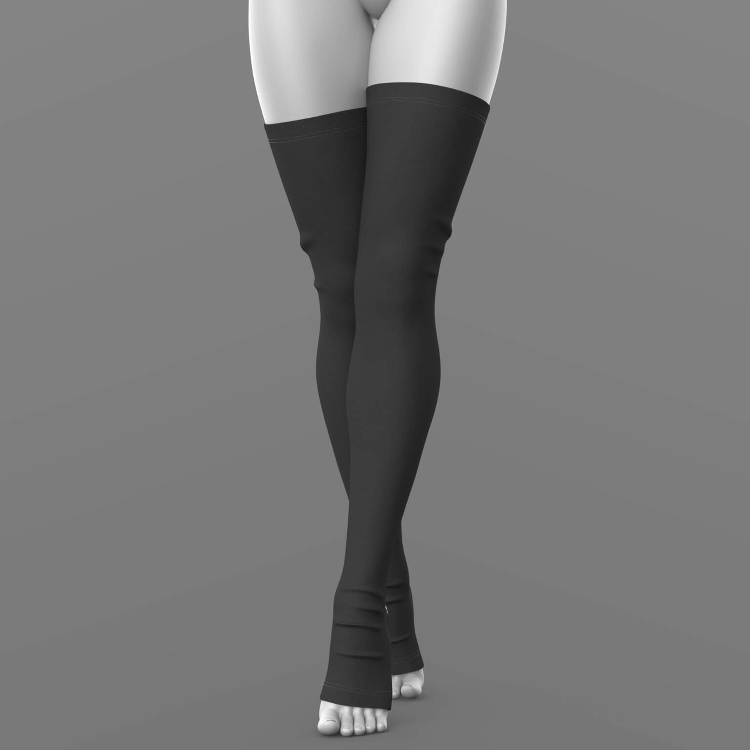 Oversize T-Shirt and Stockings 02v G8F Daz Content