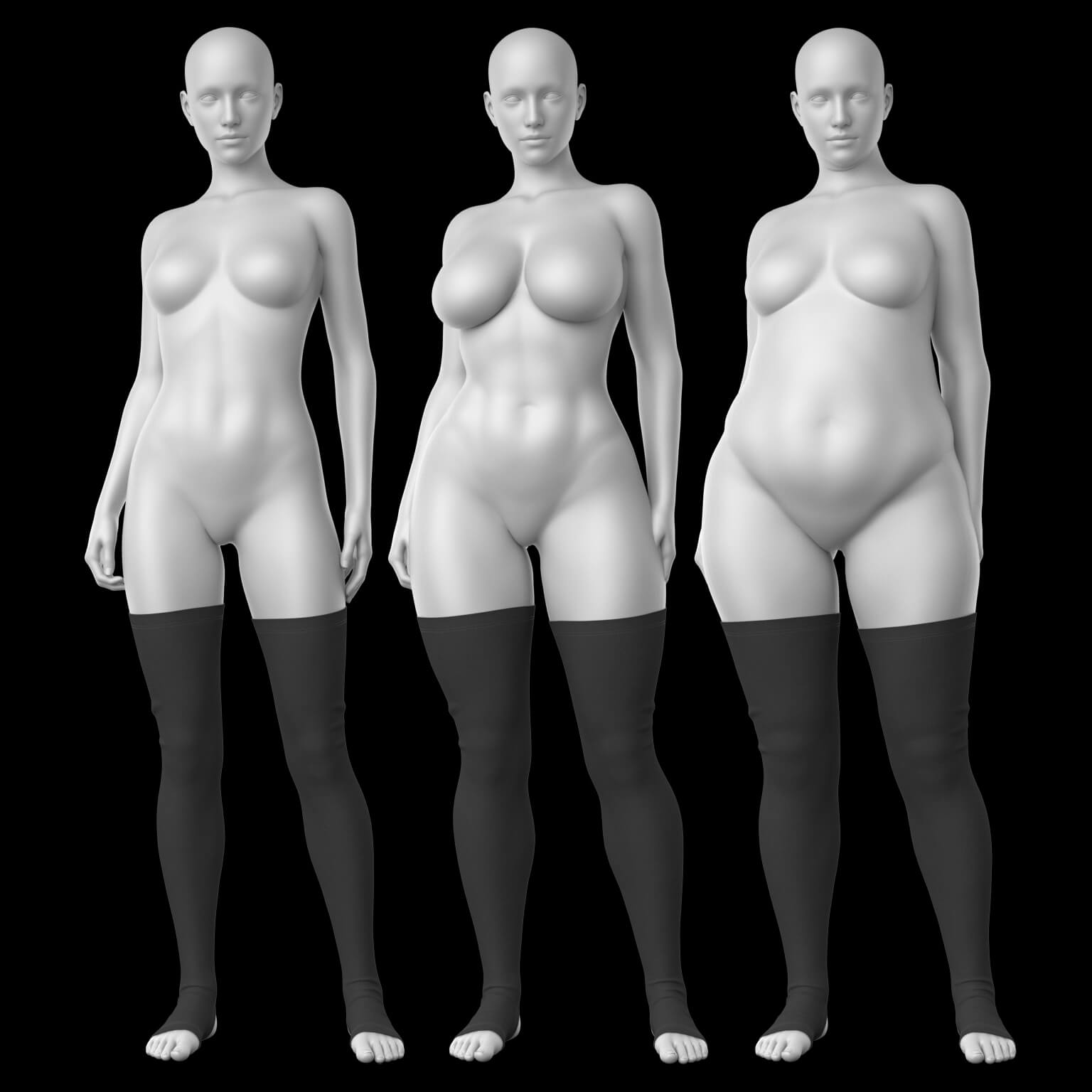 Stockings 02v G9 G8F Daz Content
