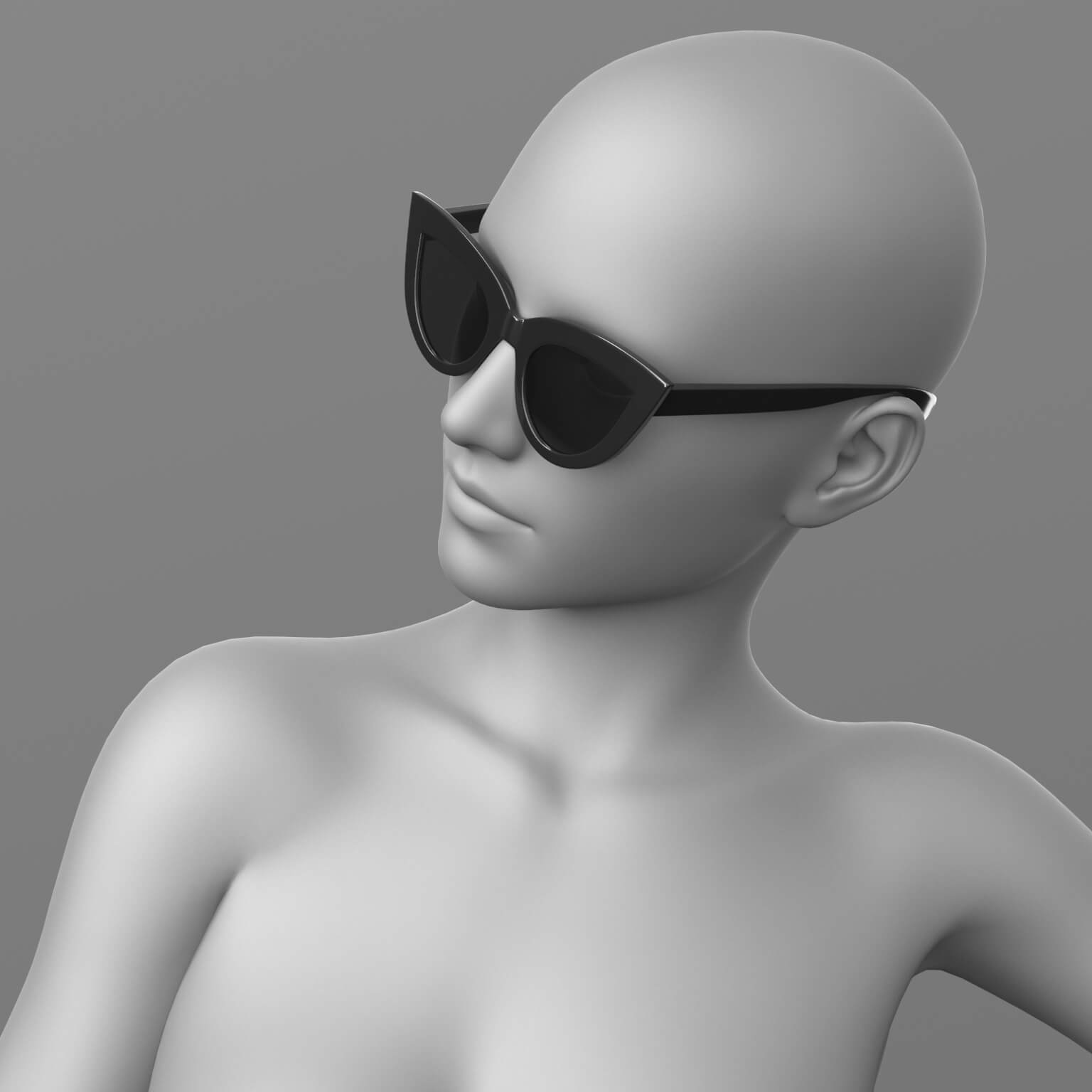 Sunglasses 02V G8 Female Daz Content