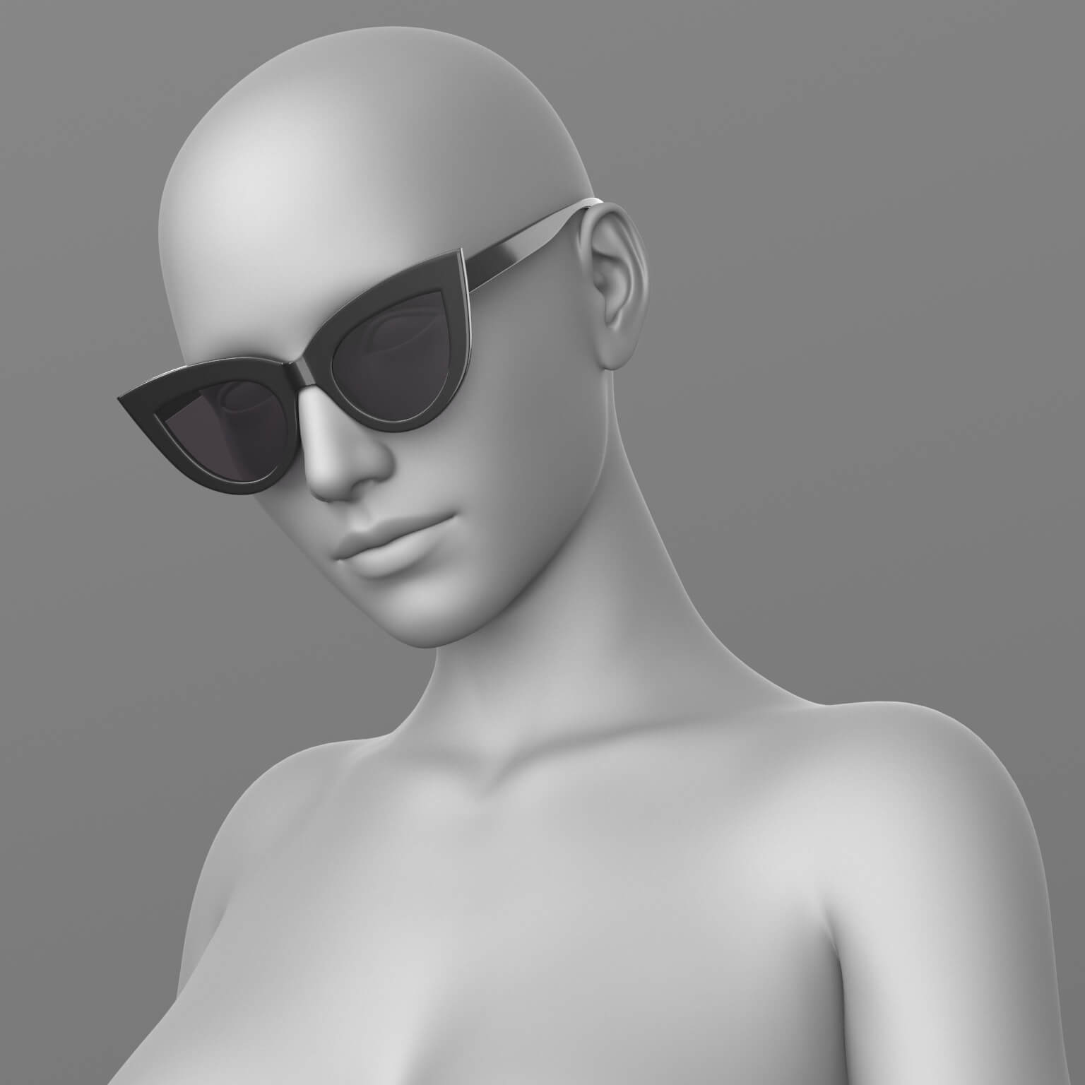 Sunglasses 02V G8 Female Daz Content