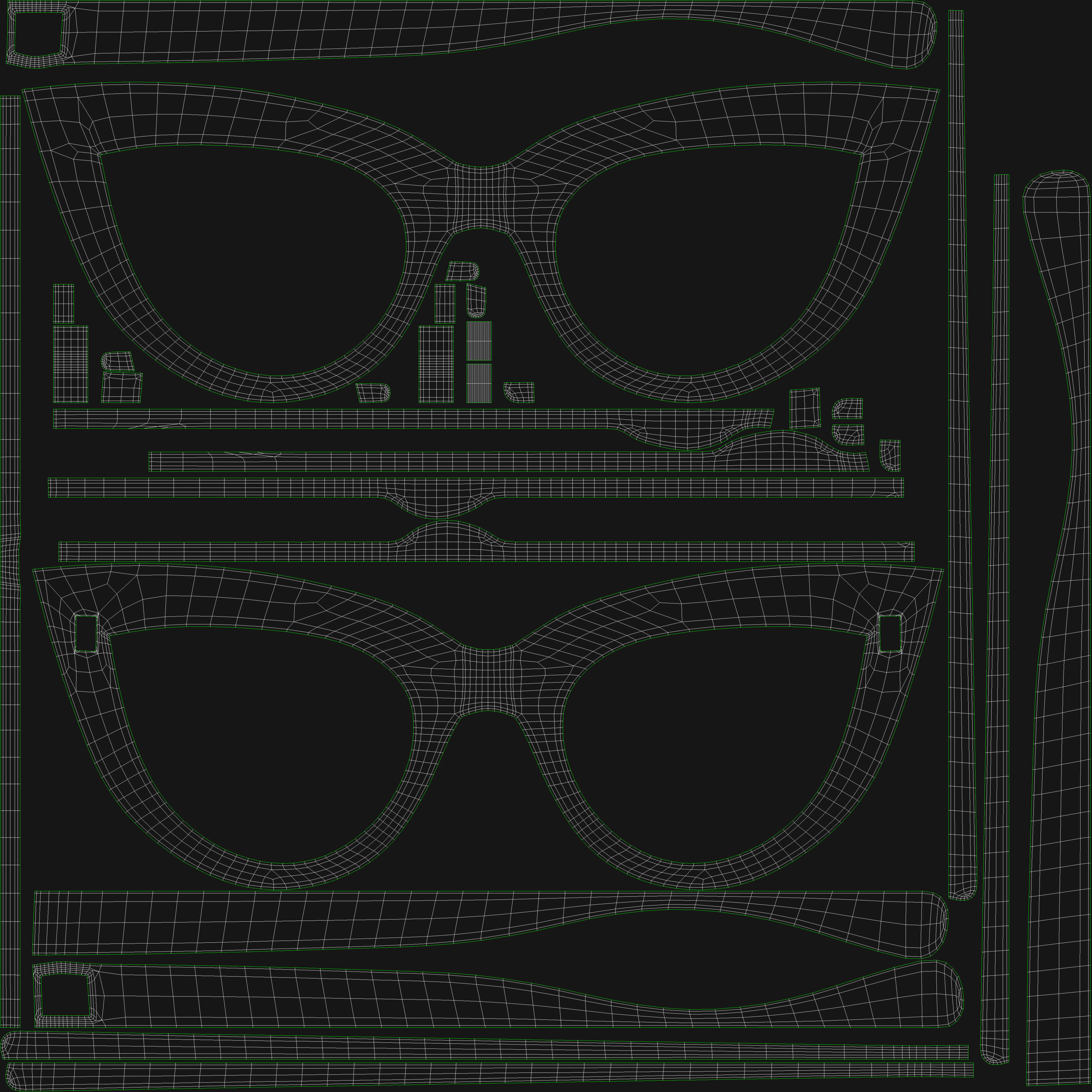 Sunglasses 2 in 1 G8 Female Daz Content