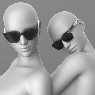 Sunglasses 2 in 1 G8 Female