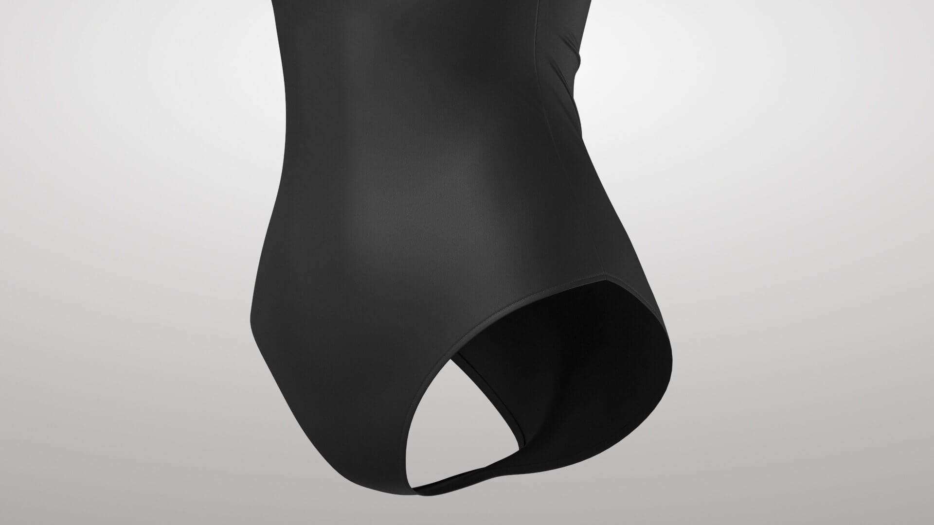 Surf Swimsuit 1v 3D Model