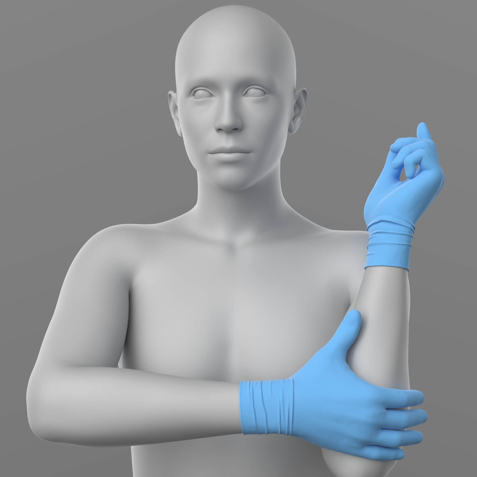 Surgical Gloves and Surgical Instruments Set G9 Daz Content