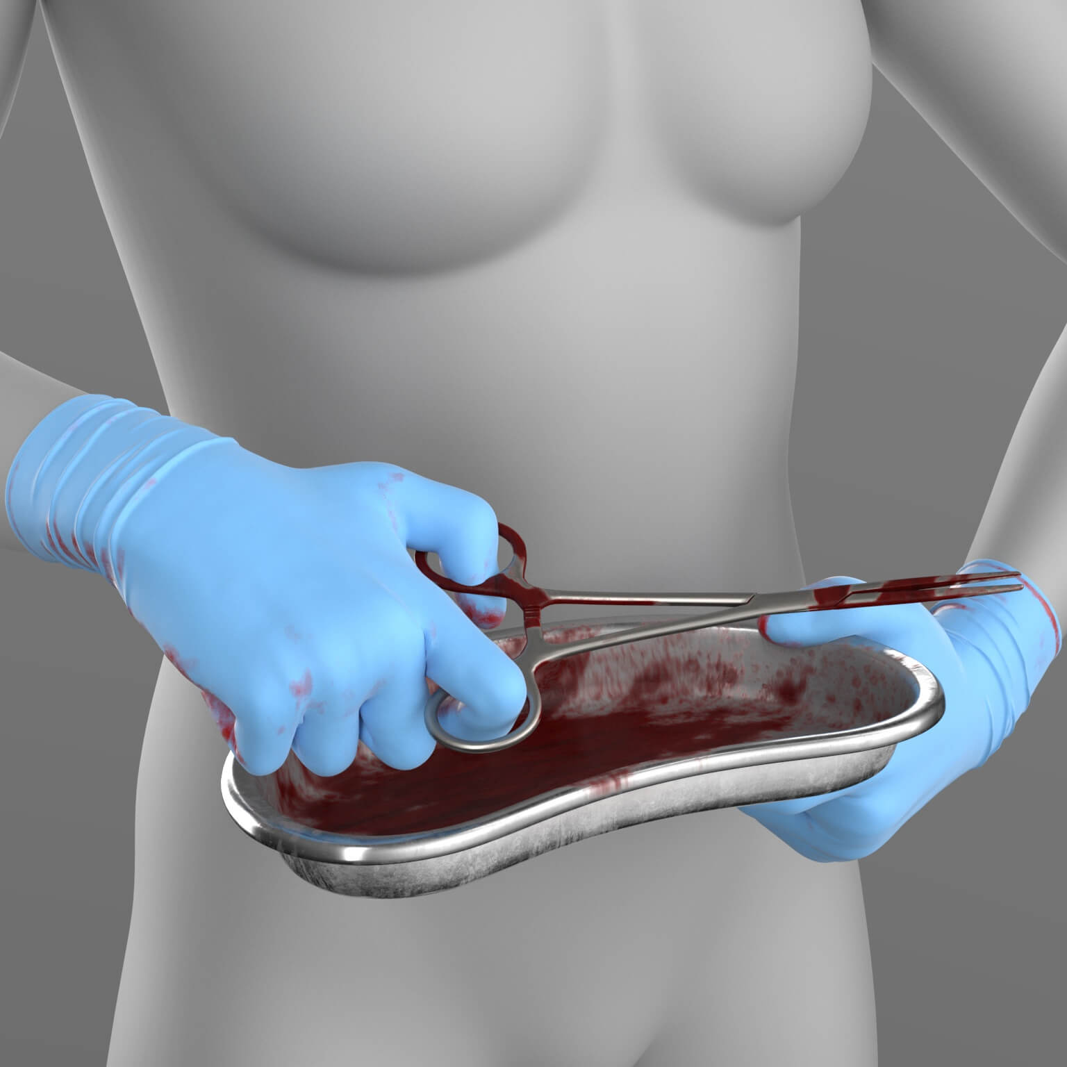 Surgical Gloves and Surgical Instruments Set G9 Daz Content