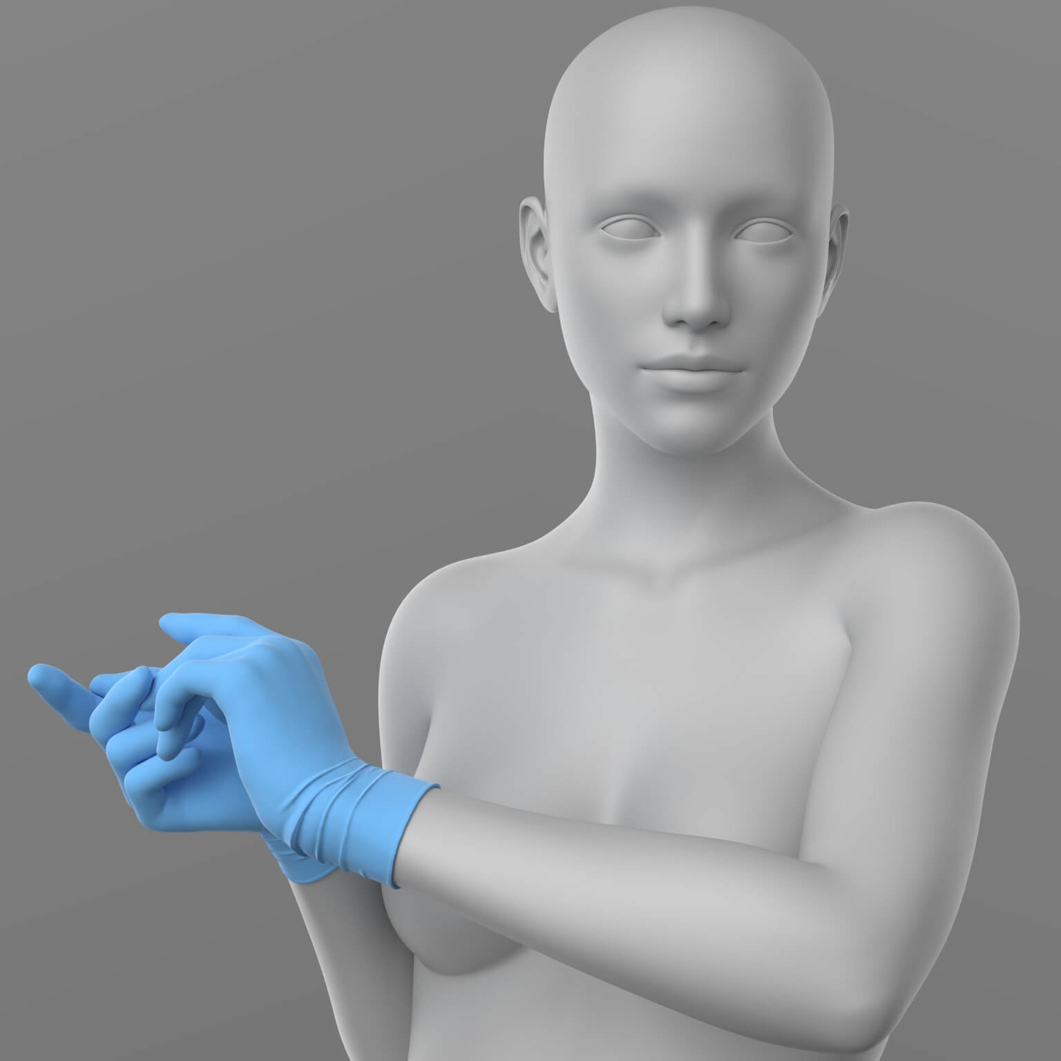 Surgical Gloves G8 Female Daz Content