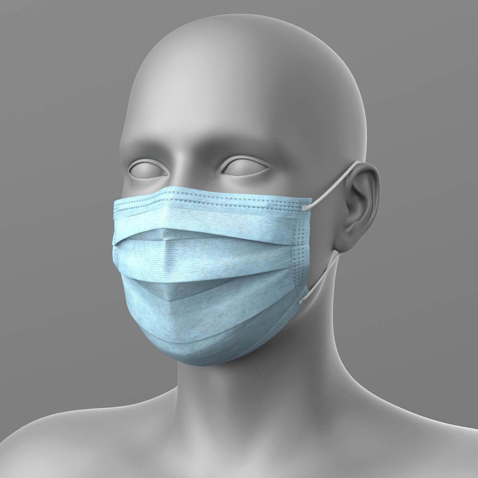 Surgical Mask G8 Female and Male Daz Content