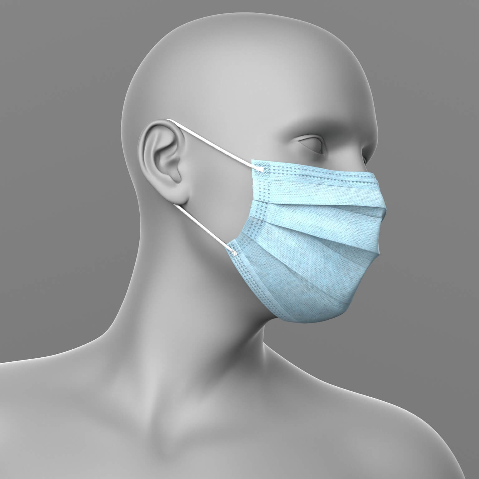 Surgical Mask G8 Female and Male Daz Content
