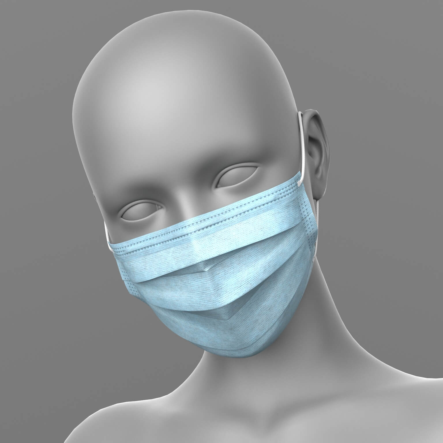 Surgical Mask G8 Female and Male Daz Content