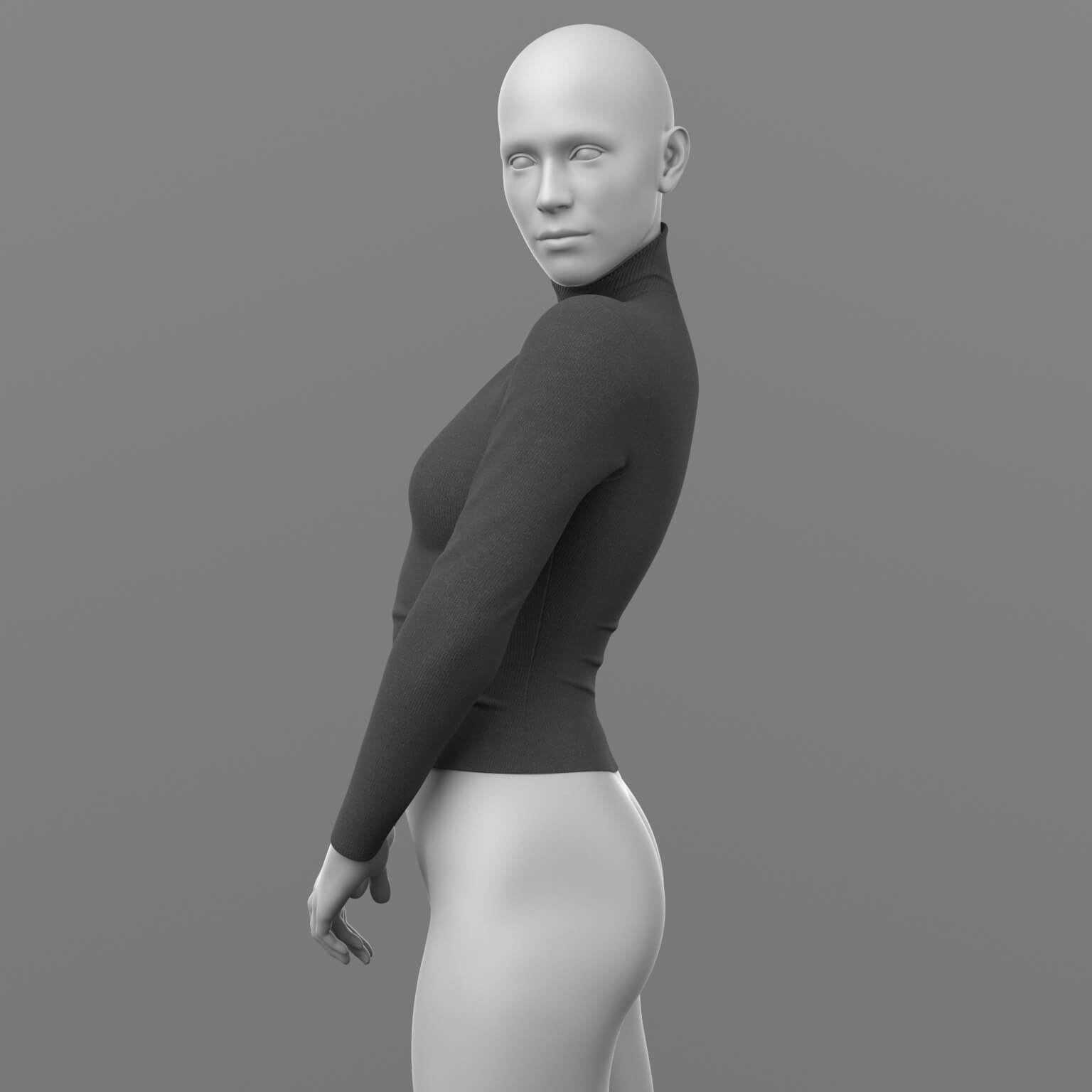 Sweater and Skirt Long G9 Daz Content