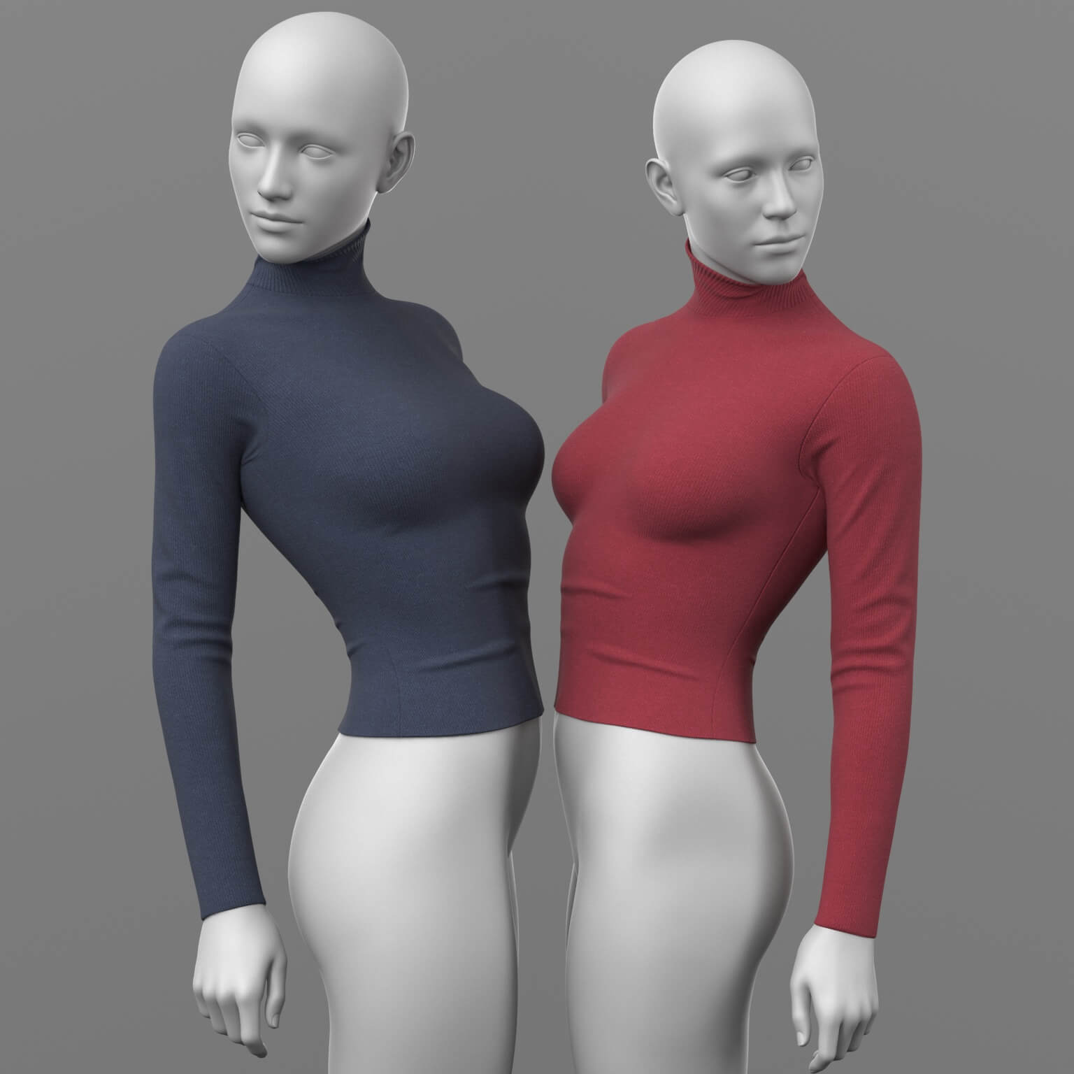 Sweater and Skirt Long G9 Daz Content