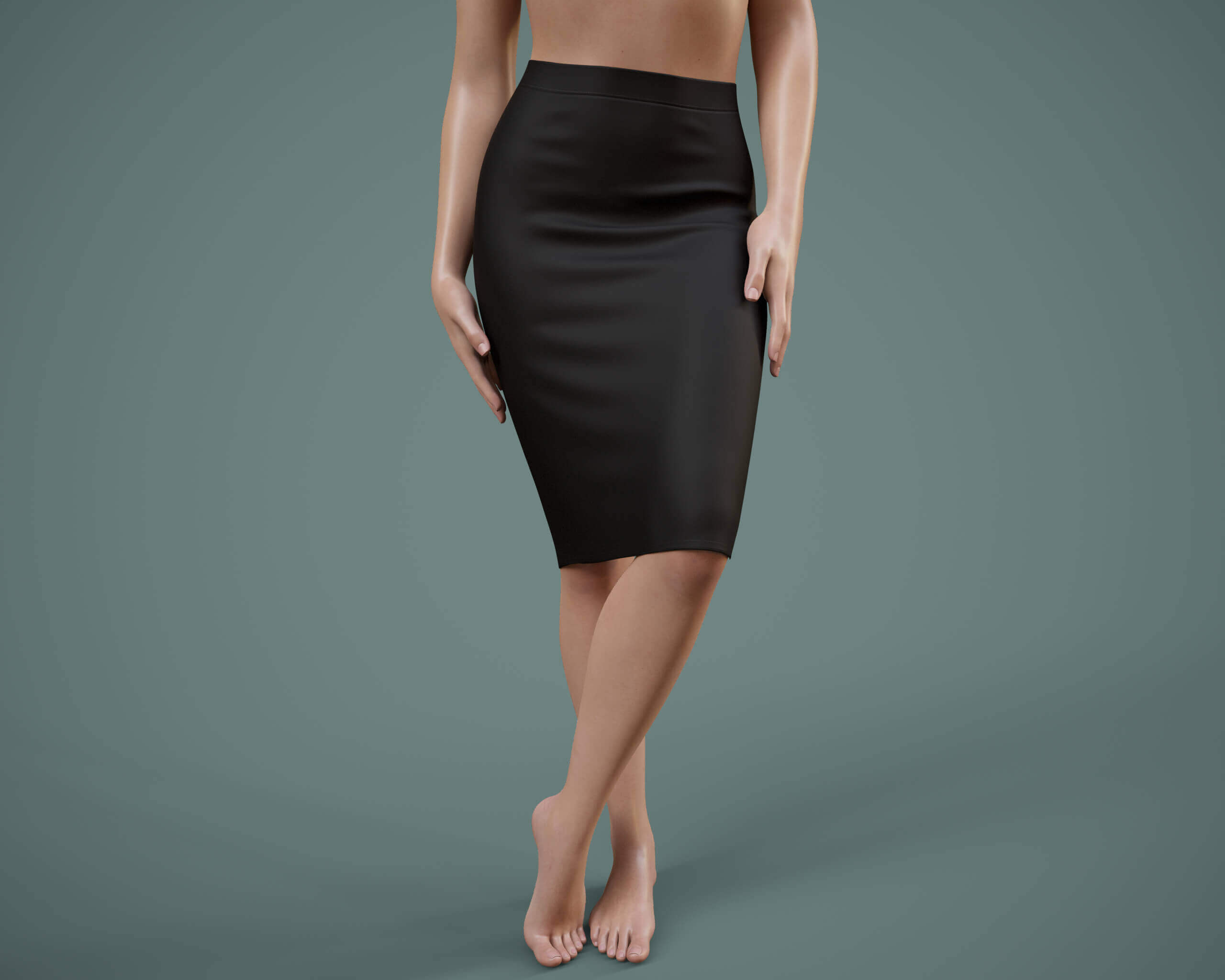 Sweater and Skirt Long G9 Daz Content