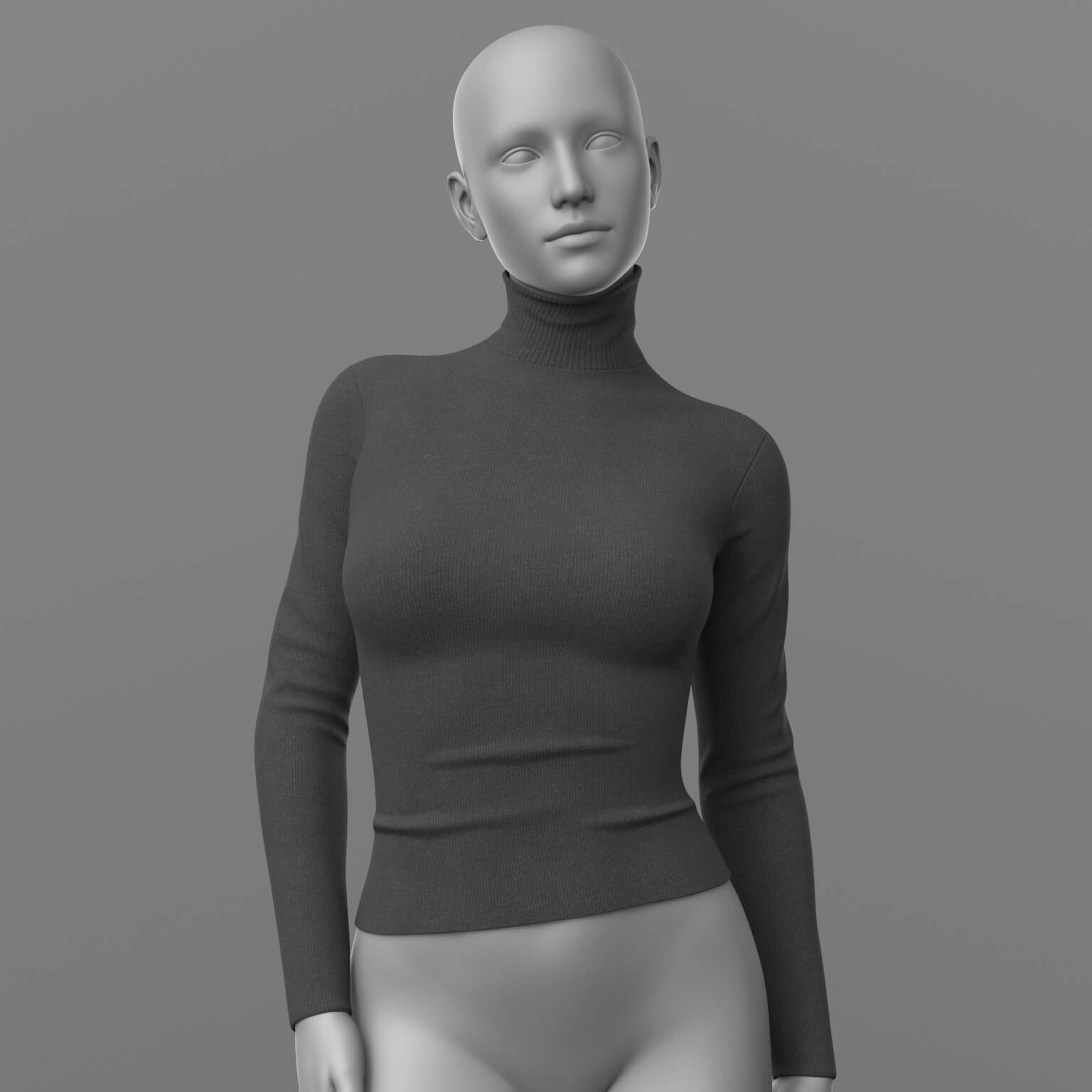 Sweater and Skirt Long G8 Female Daz Content