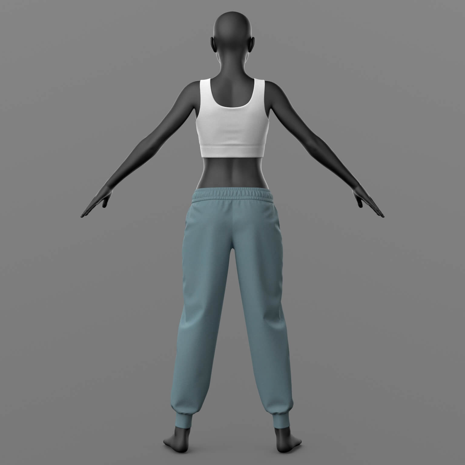 Sweatpants and Top G8 Female Daz Content