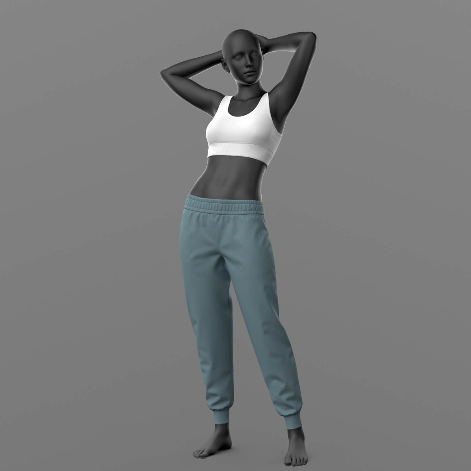 Sweatpants and Top G8 Female Daz Content