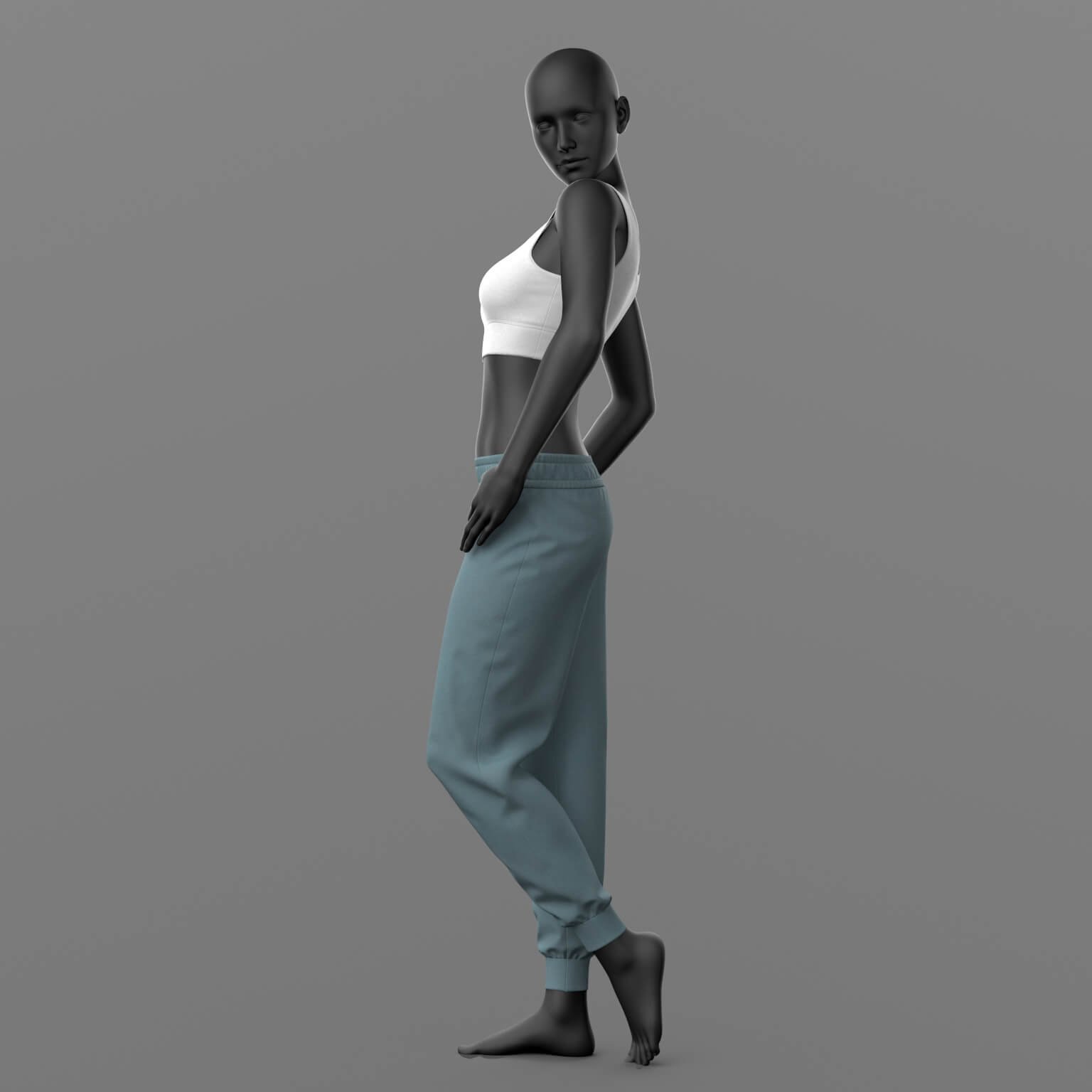 Sweatpants and Top G8 Female Daz Content