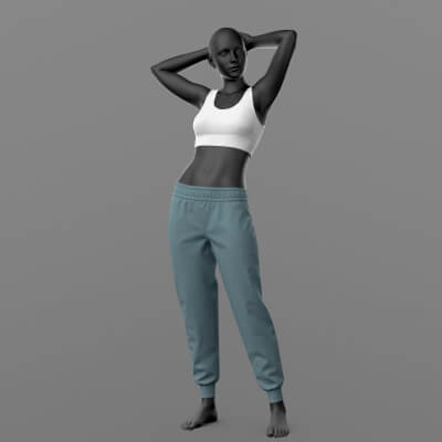 Sweatpants and Top G8 Female