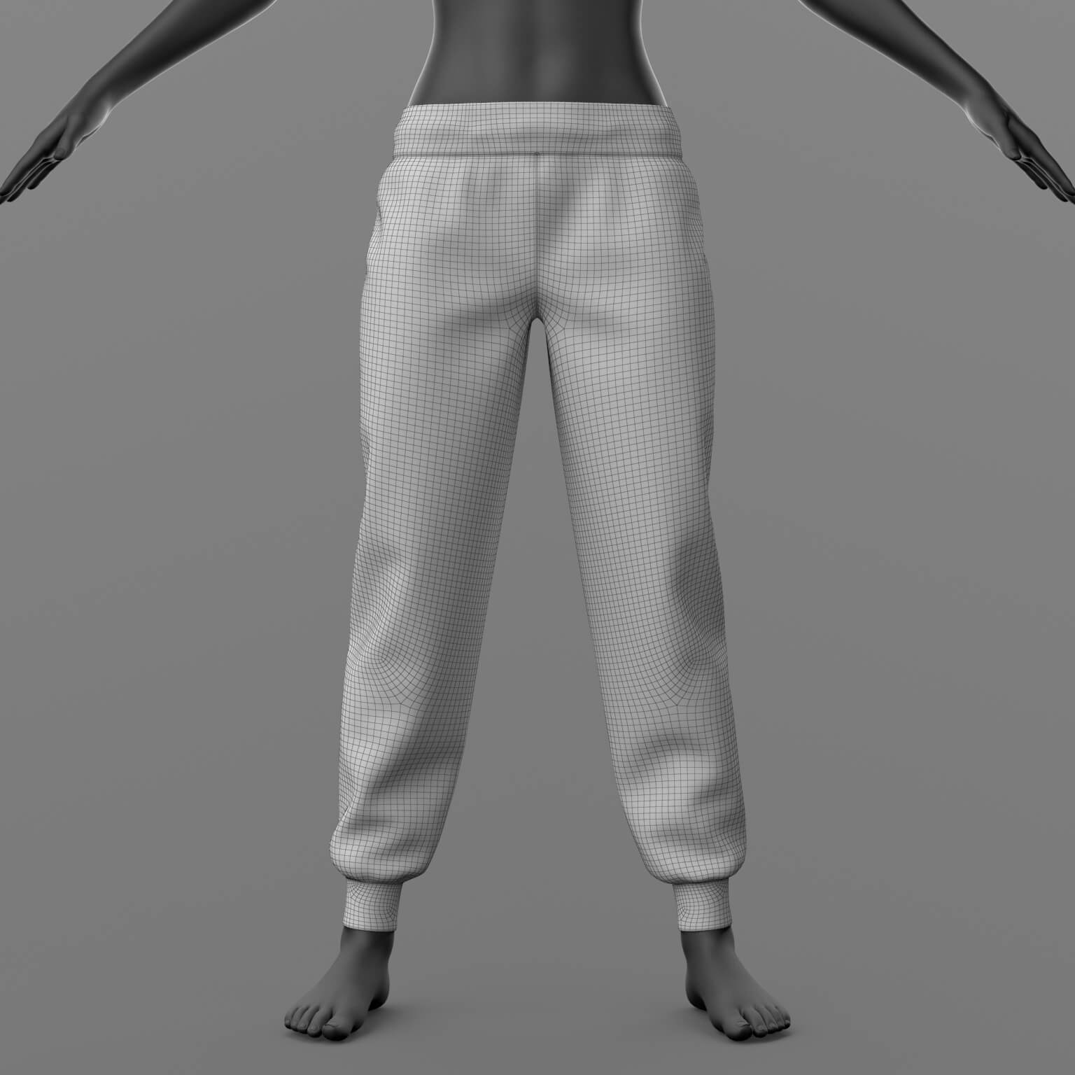 Sweatpants for G8 Female Daz Content