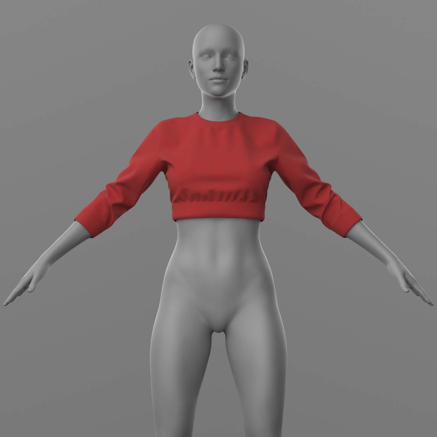 Sweatshirt Short Skirt and Sneakers G8 Female Daz Content
