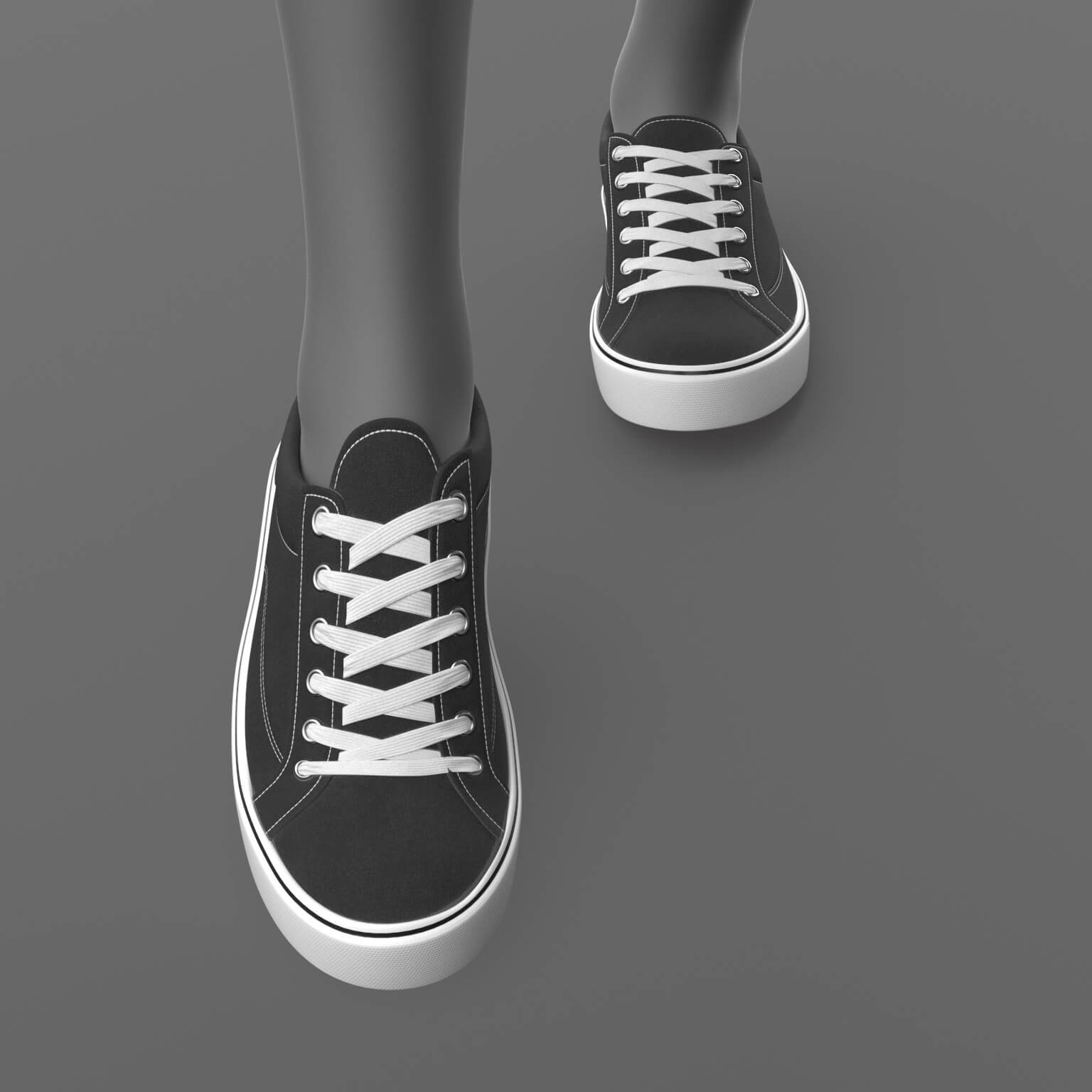 Sweatshirt Short Skirt and Sneakers G8 Female Daz Content