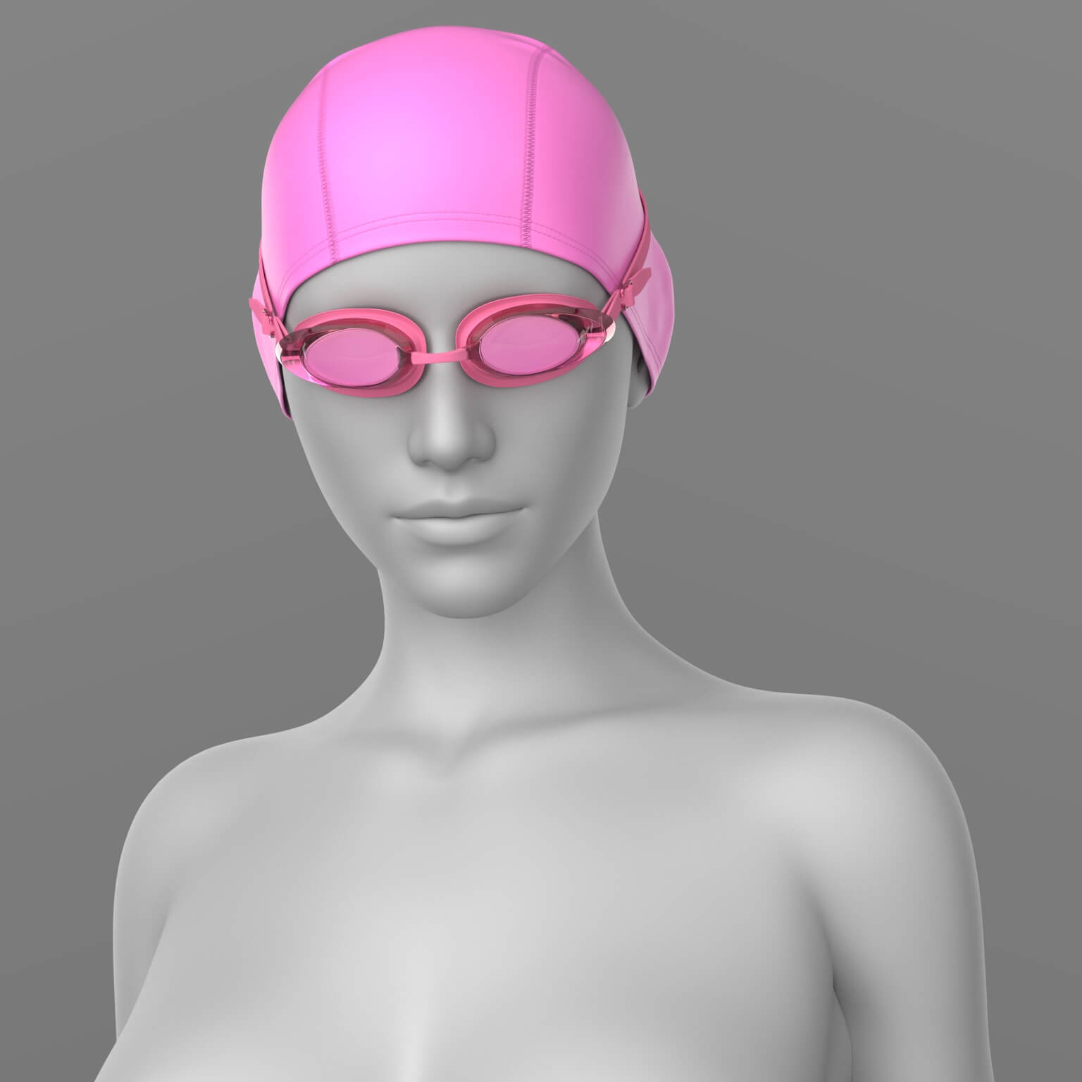 Swimming Cap and Goggles G8F G8M Daz Content