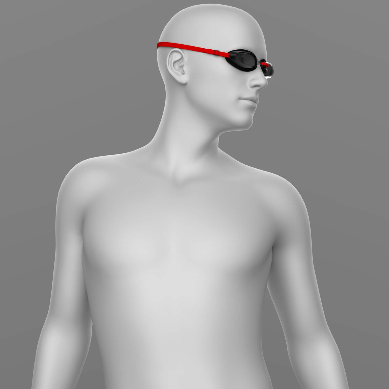 Swimming Trunks and Swimming Goggles G8 Male Daz Content