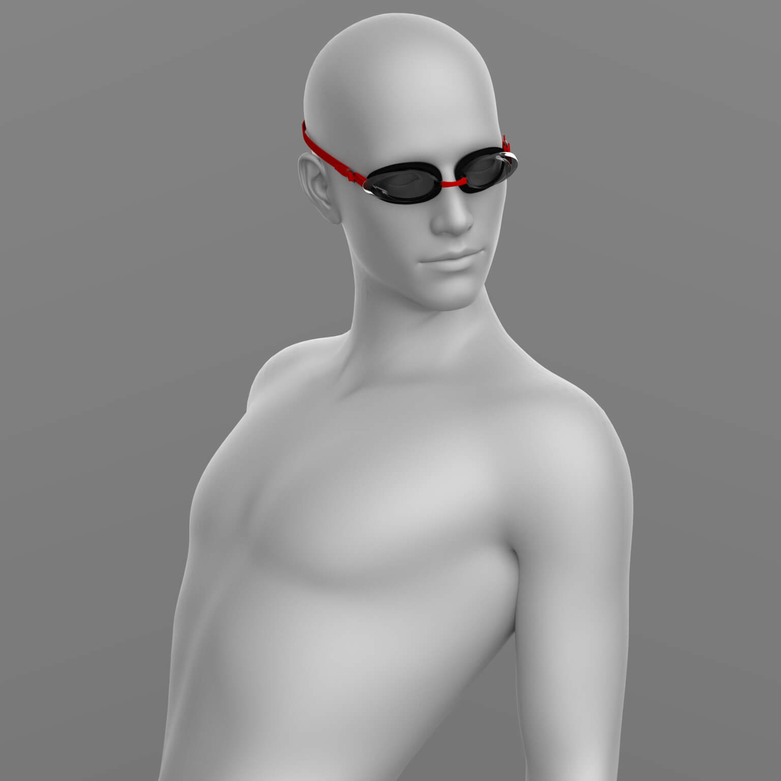 Swimming Trunks and Swimming Goggles G8 Male Daz Content