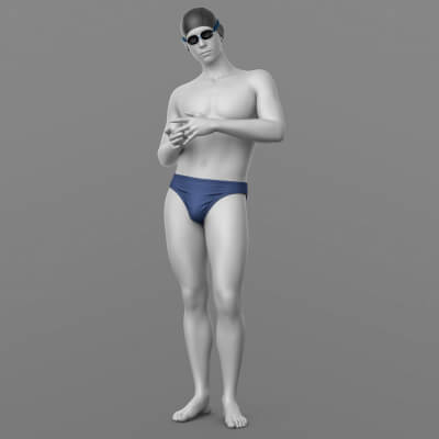 Swimming Trunks Goggles Cap G9