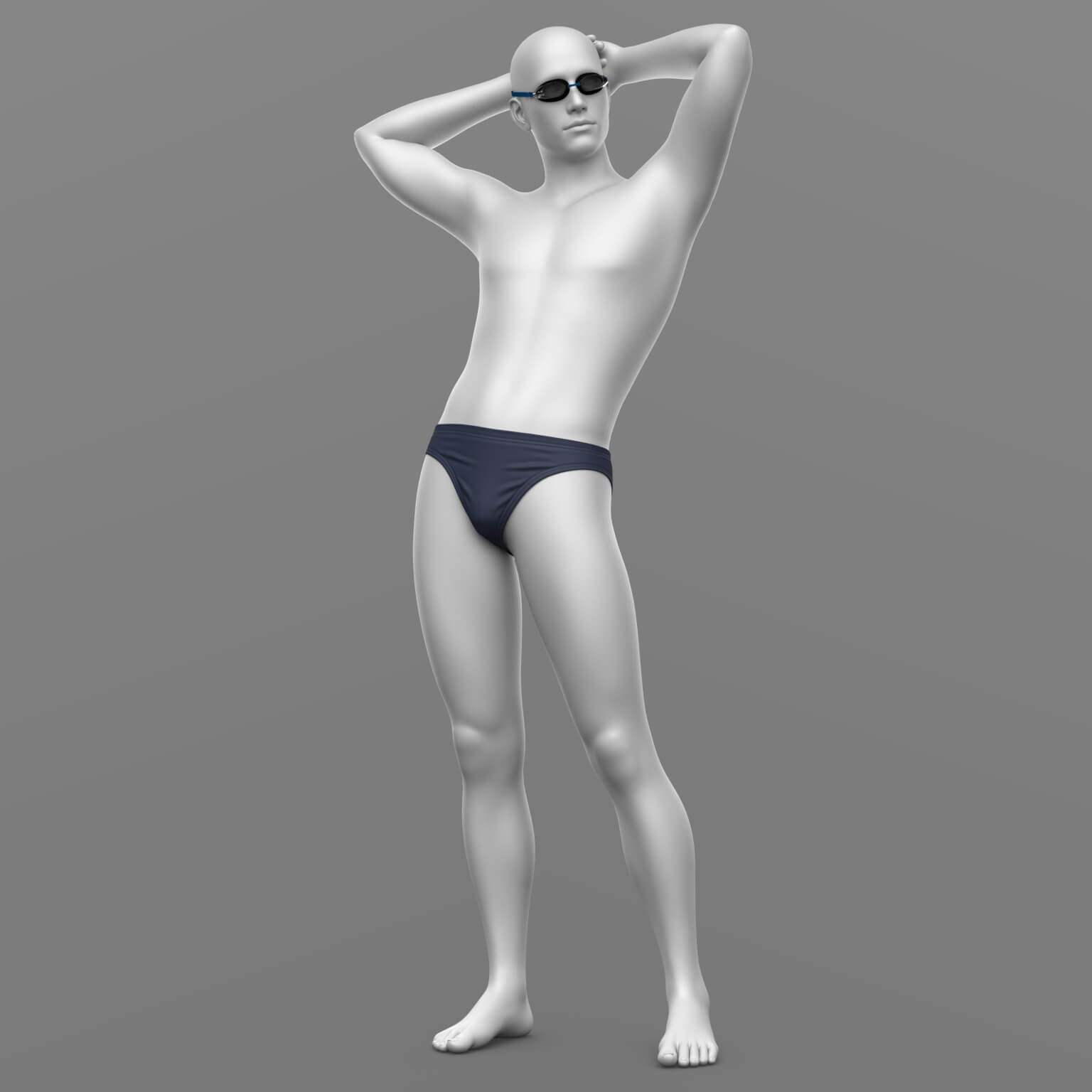 Swimming Trunks SwimGoggles G9 G8M Daz Content