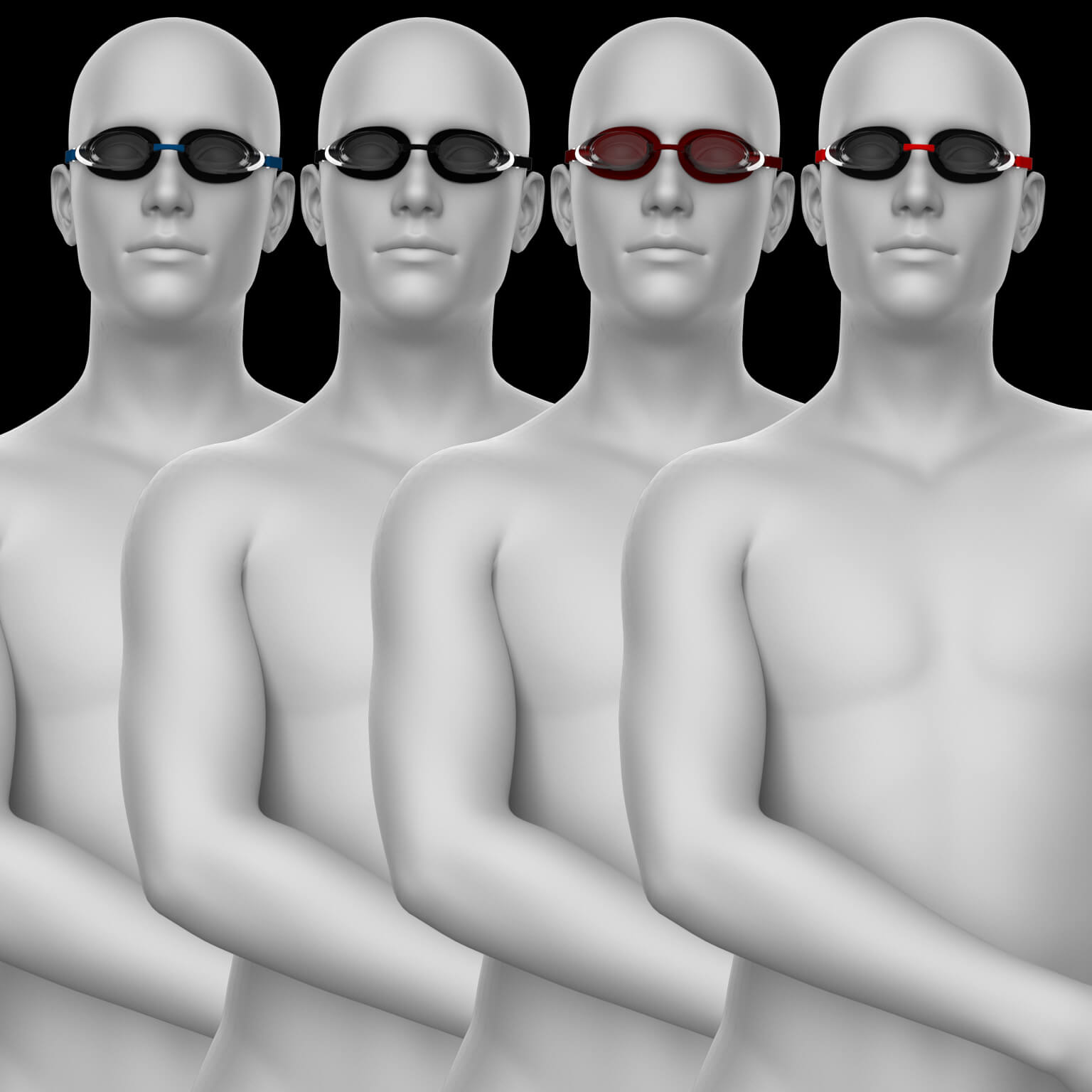 Swimming Trunks SwimGoggles G9 G8M Daz Content