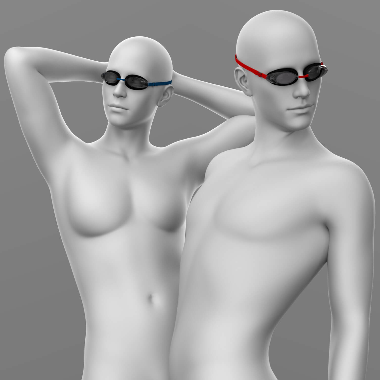 Swimming Trunks SwimGoggles G9 G8M Daz Content