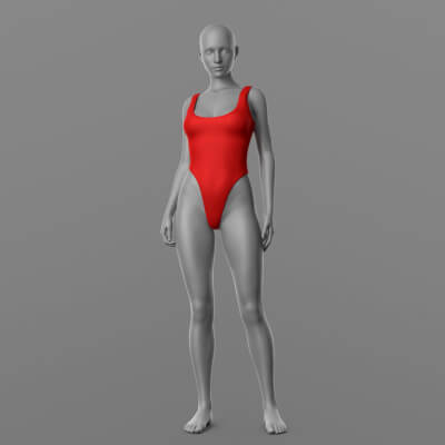Swimsuit 04v G8 Female
