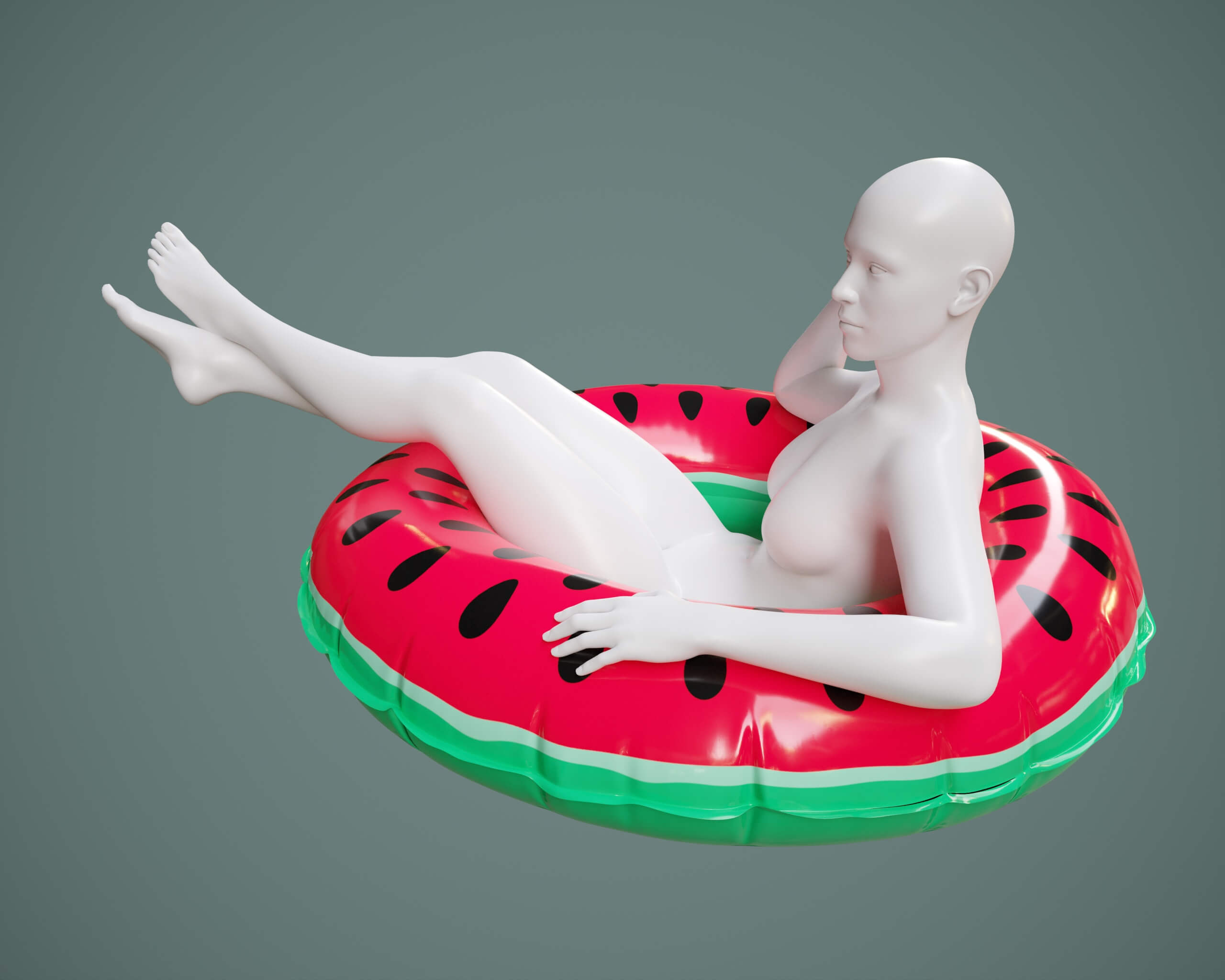 Swimsuit 05v Swimming Circle G9 Daz Content