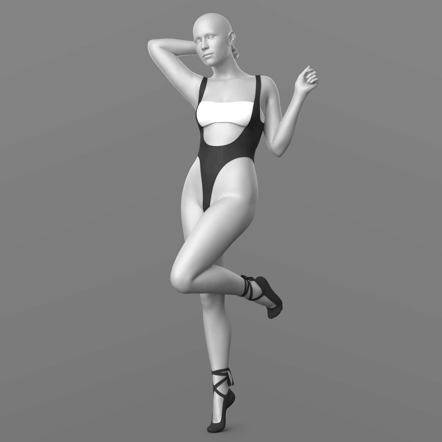 Swimsuit 06v Top 10v Dancing Socks G9 Daz Content