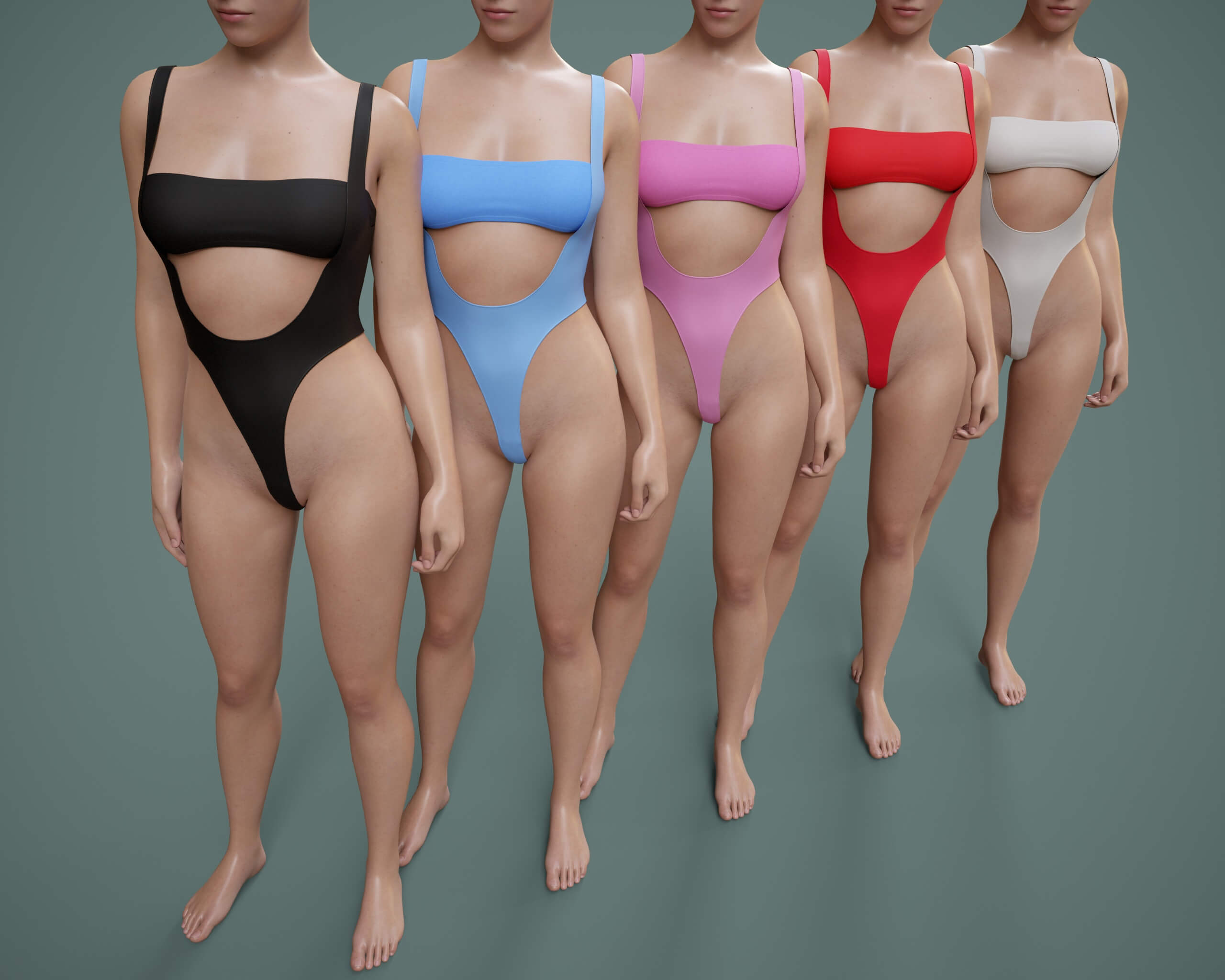 Swimsuit 06v Top 10v Dancing Socks G9 Daz Content
