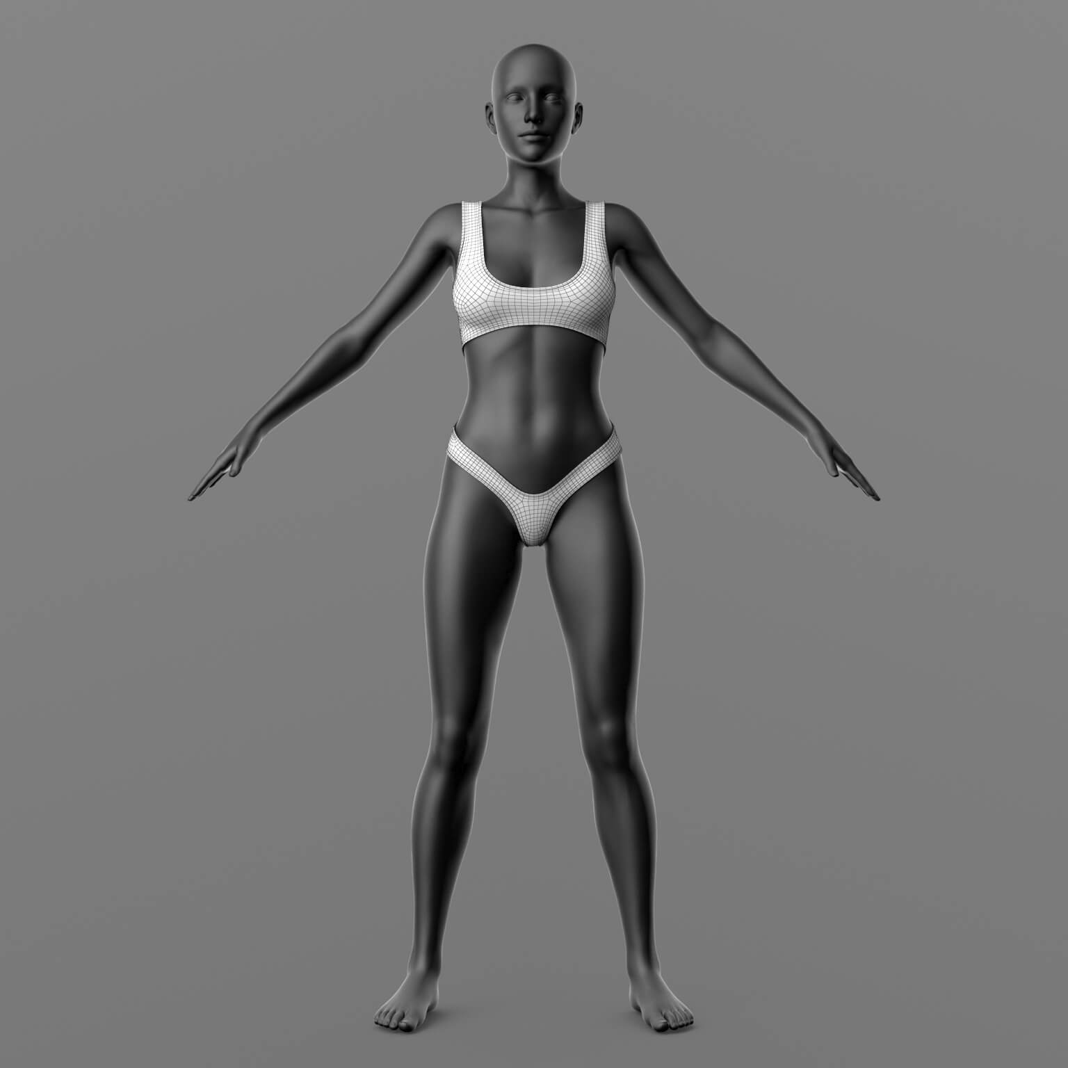 Swimsuit 2v G8 Female Daz Content