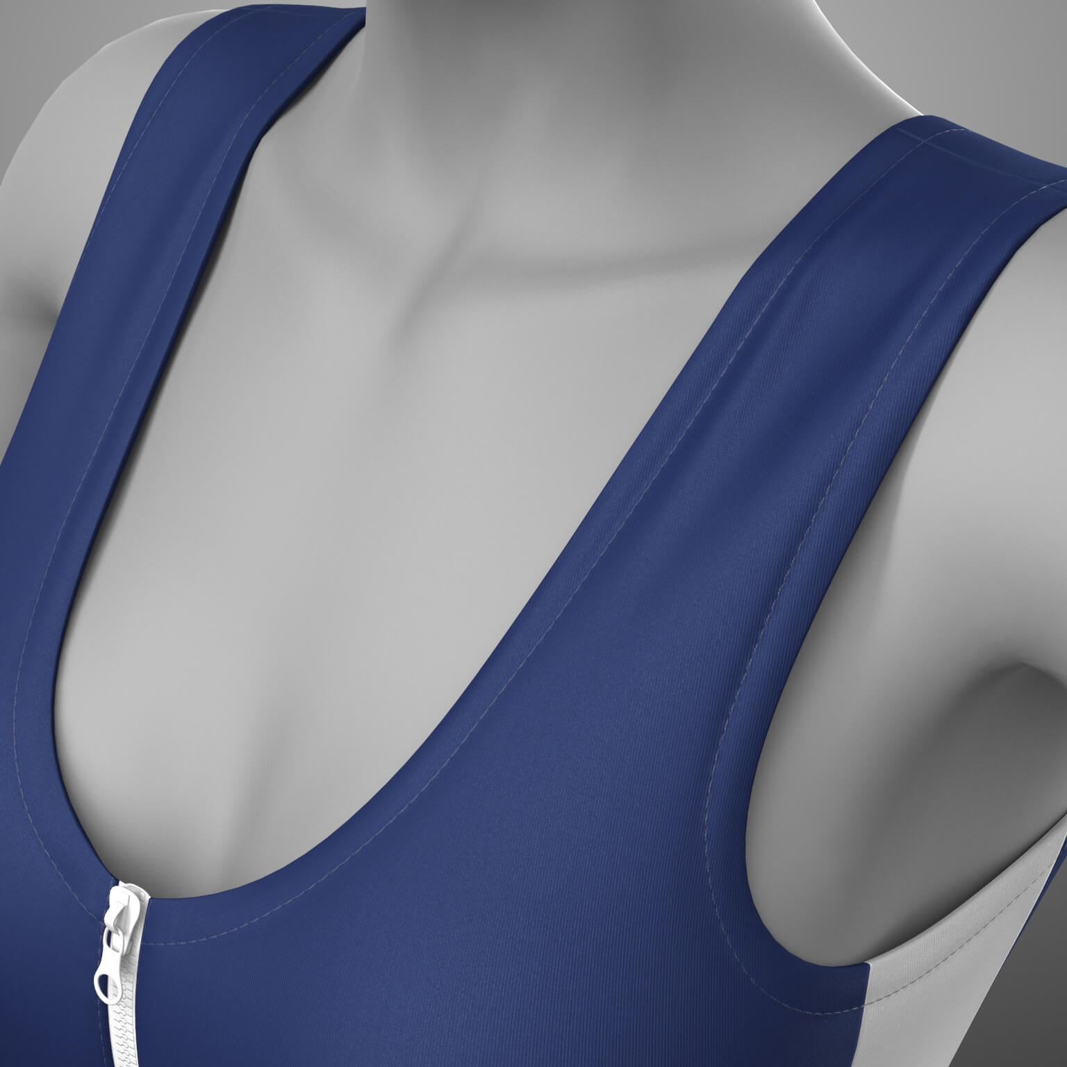Swimsuit with Zipper G8 Female Daz Content