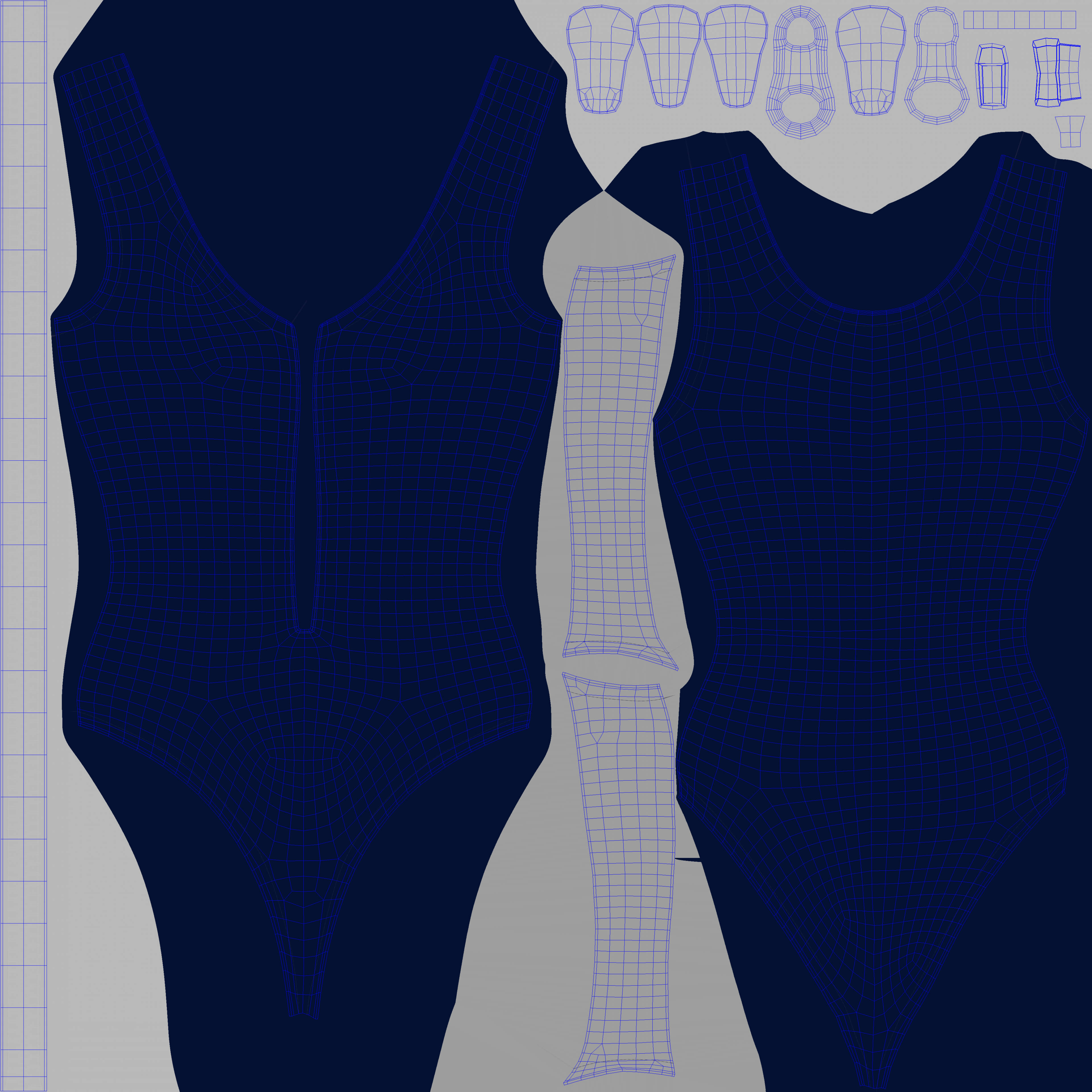 Swimsuit with Zipper G8 Female Daz Content