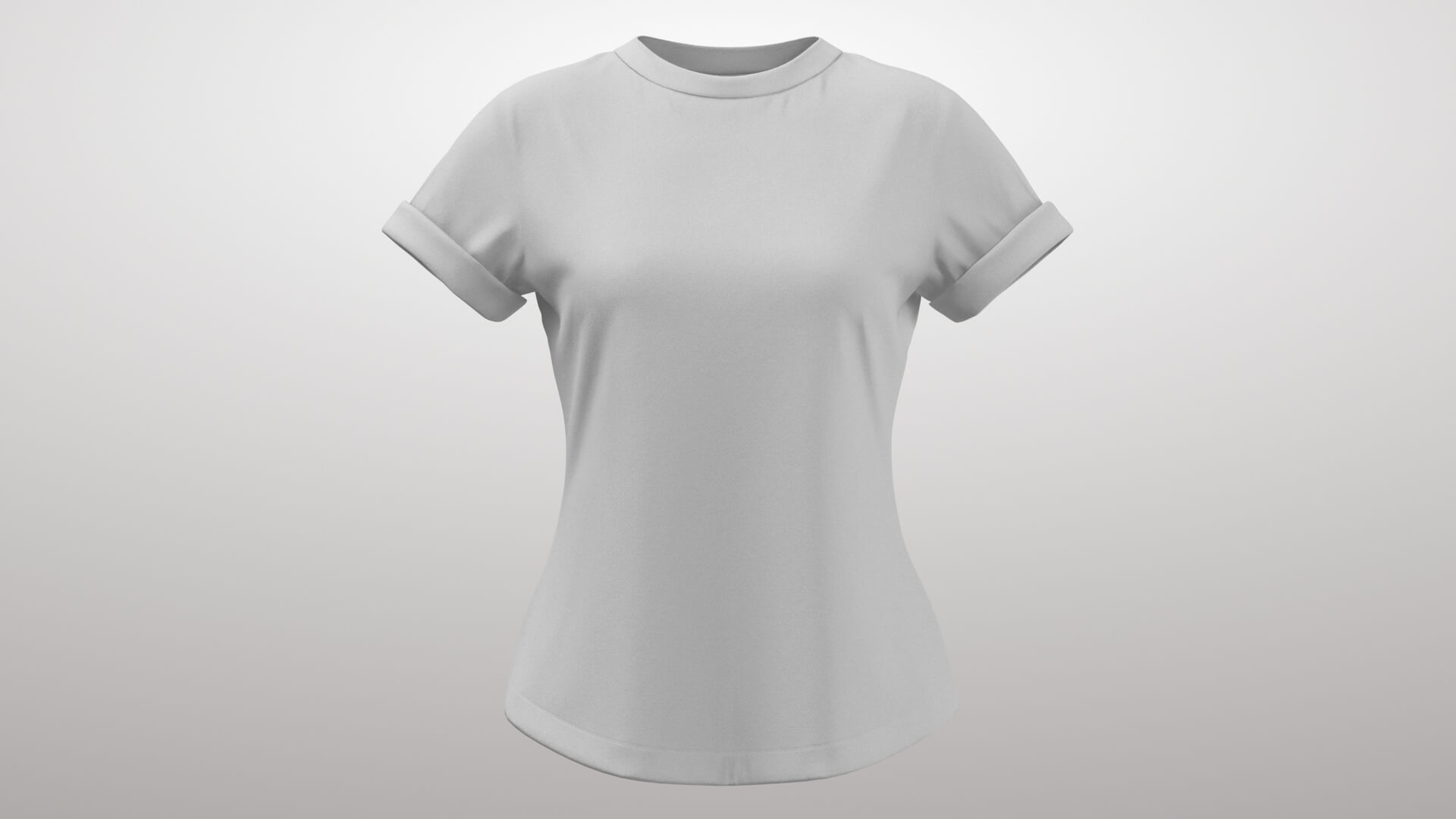 T-Shirt 2v 3D Model