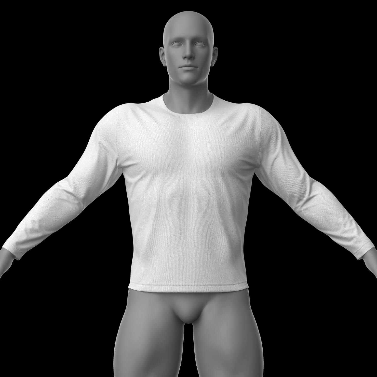 T-Shirt Longsleeve G8 Male Daz Content