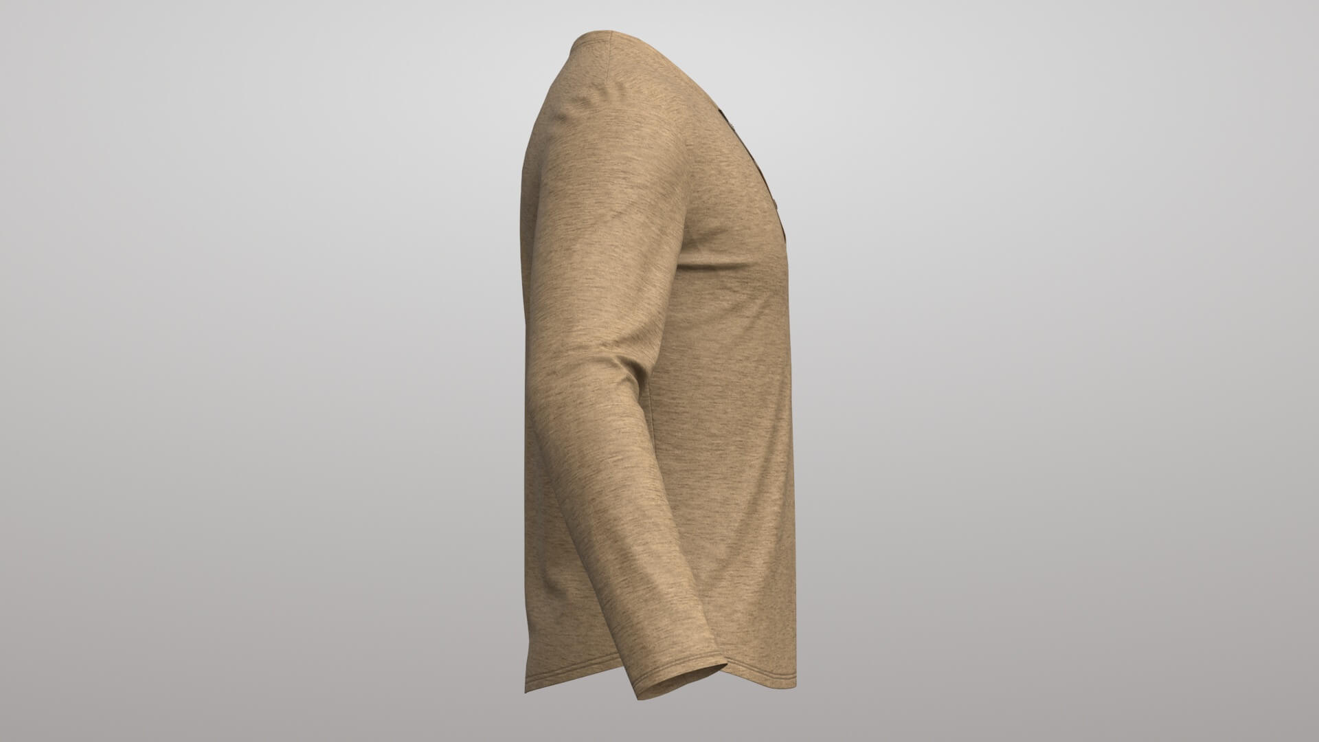 T-Shirt Male 4V 3D Model