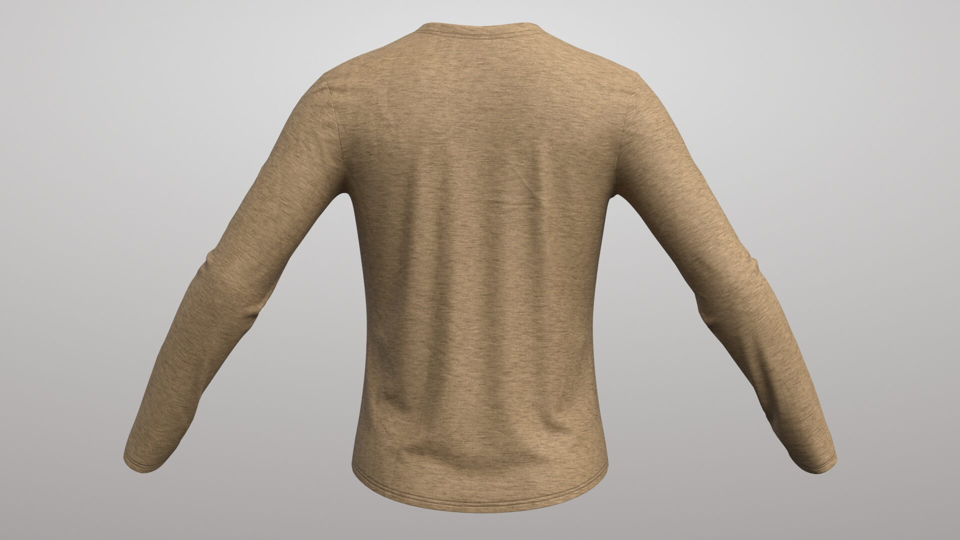 T-Shirt Male 4V 3D Model