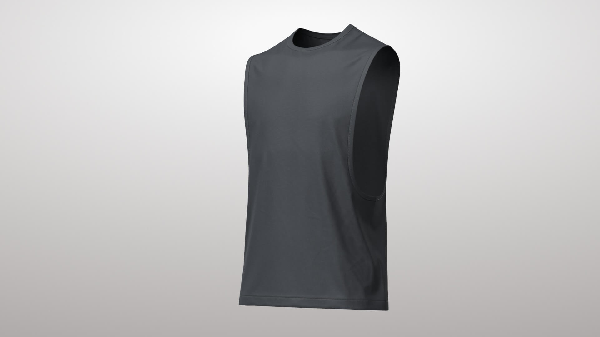 Tank Top 3v 3D Model 3D Model