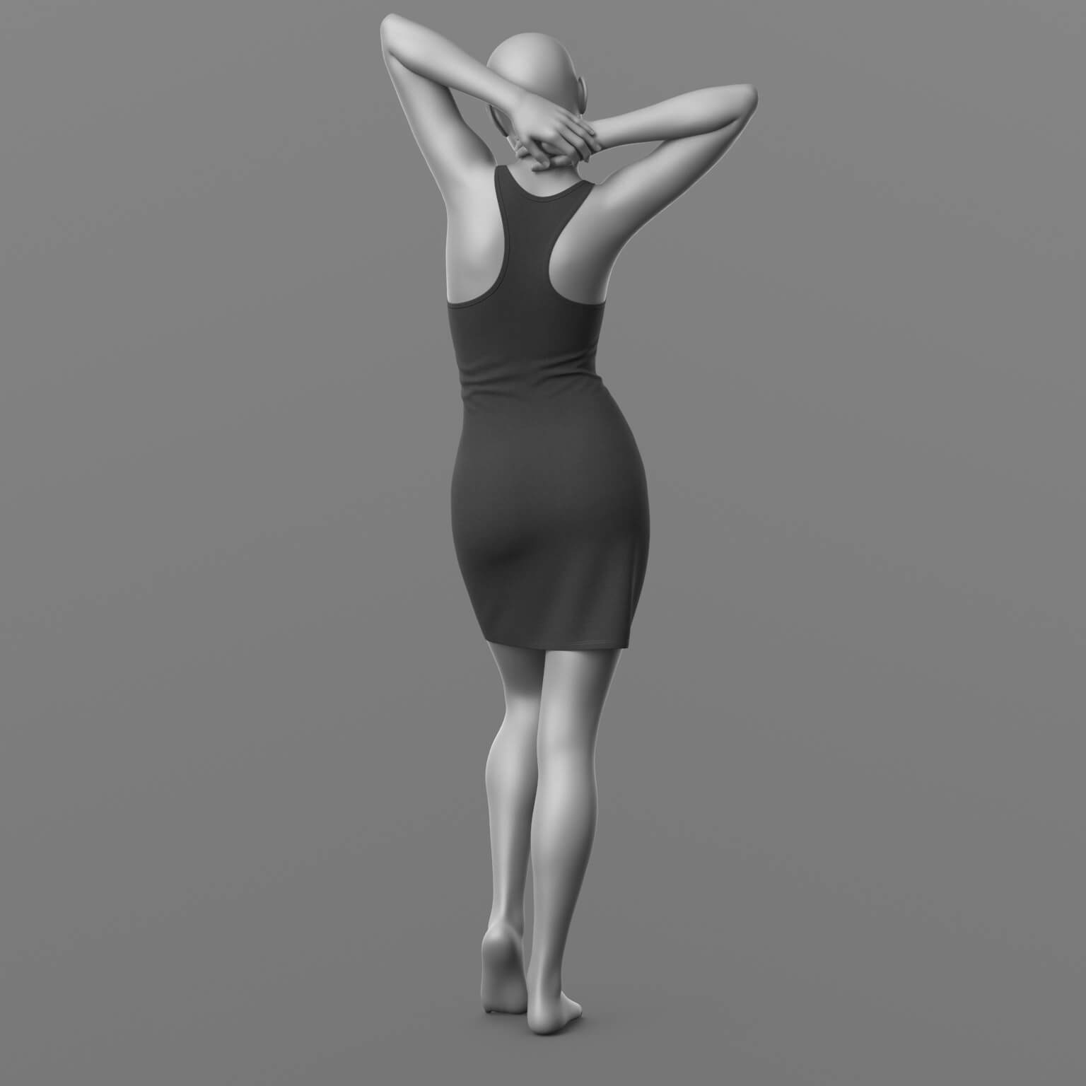 Tank Top Dress G8 Female Daz Content