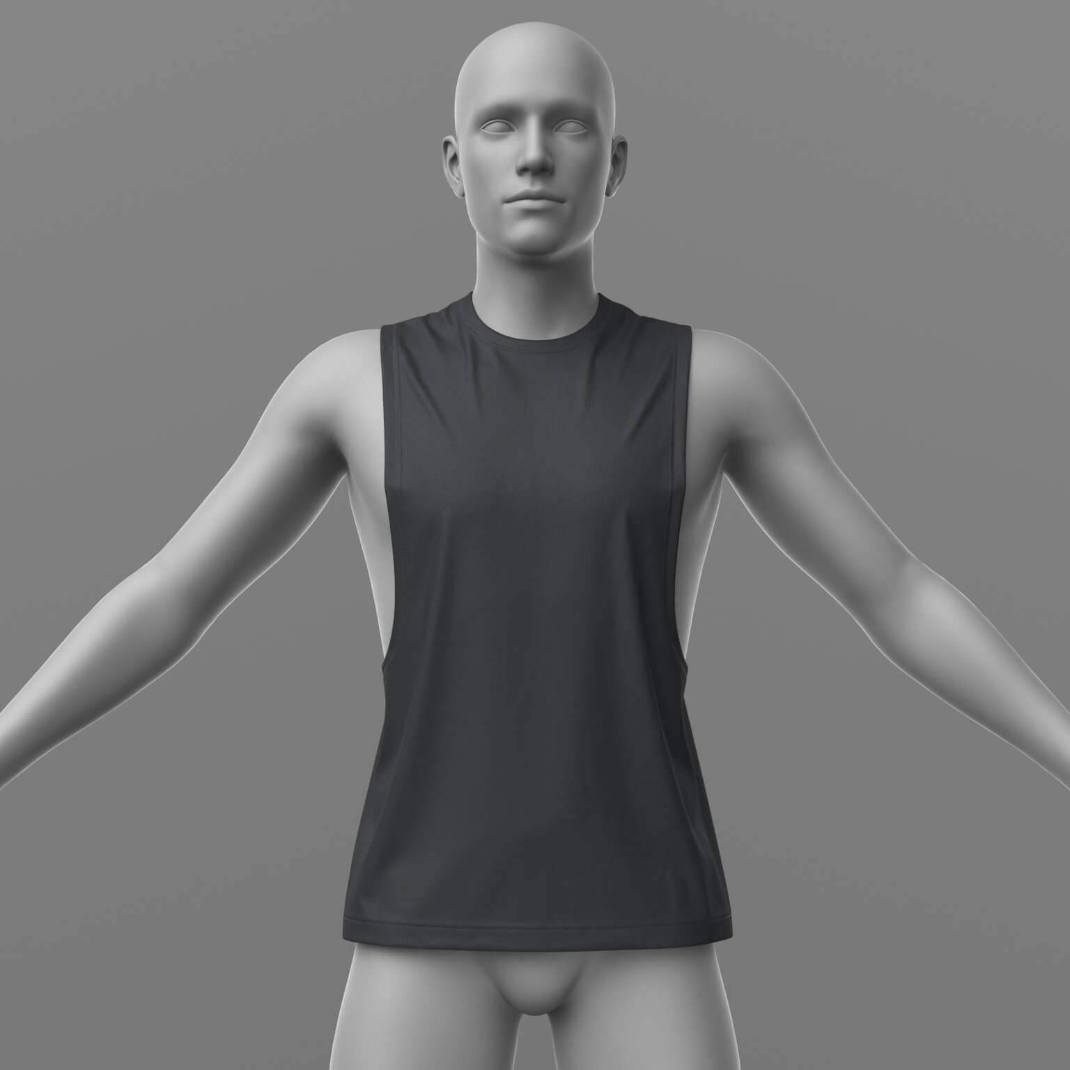 Tank Top G8 Male DAZ Daz Content